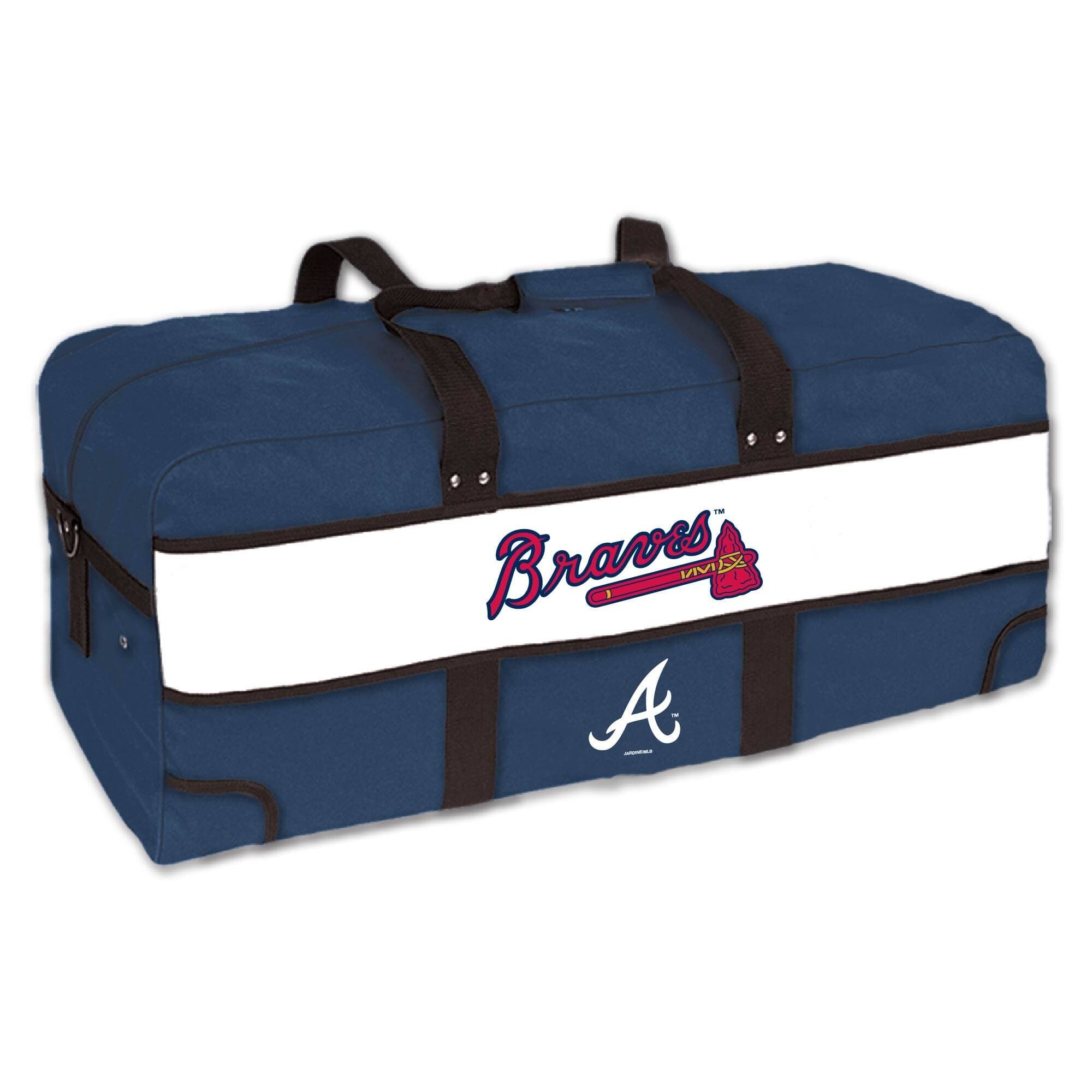 Jardine - Atlanta Braves Mega-Pak Duffel Bag - Navy