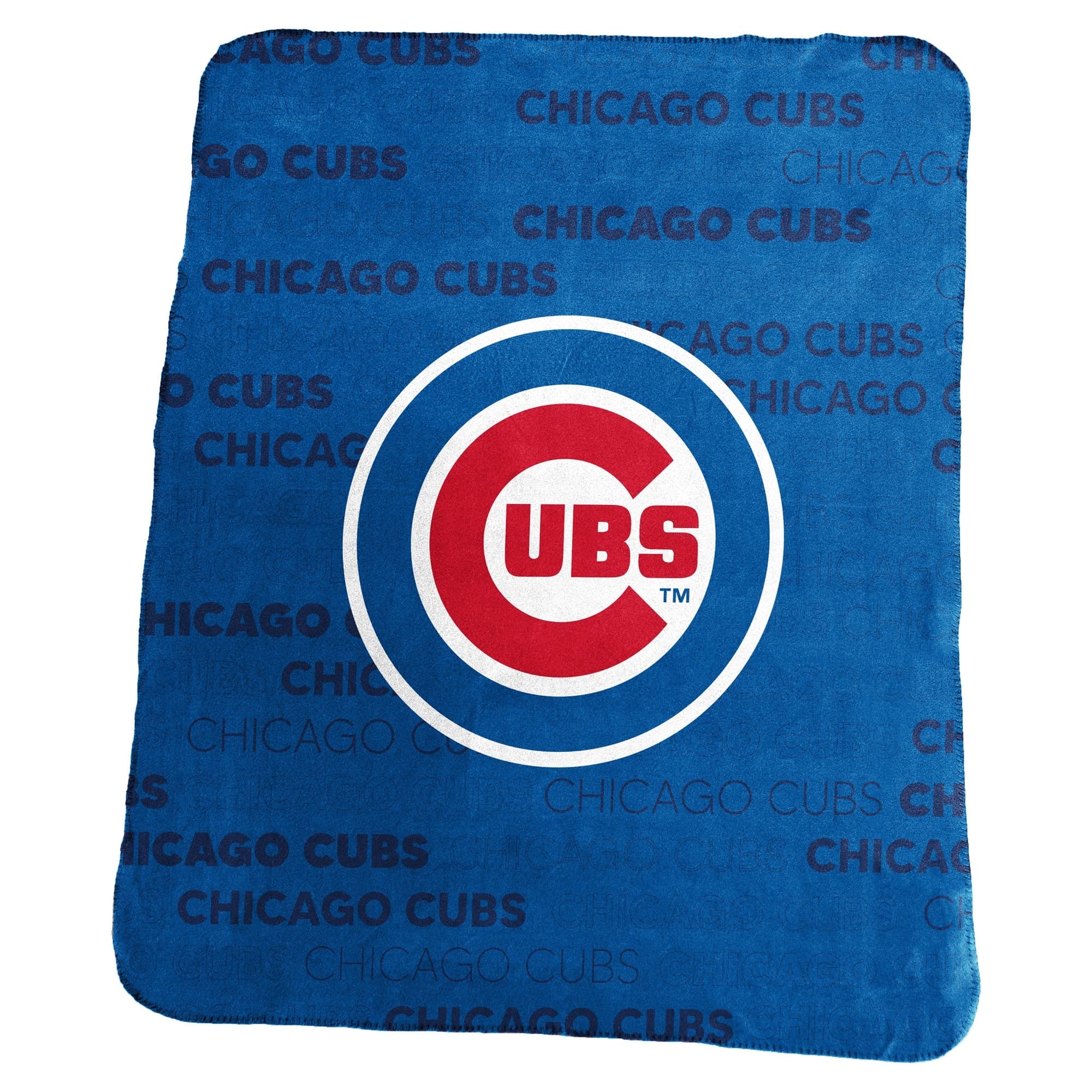 Logo Brands - Chicago Cubs 50" x 60" Classic Fleece Throw Blanket - Multicolor