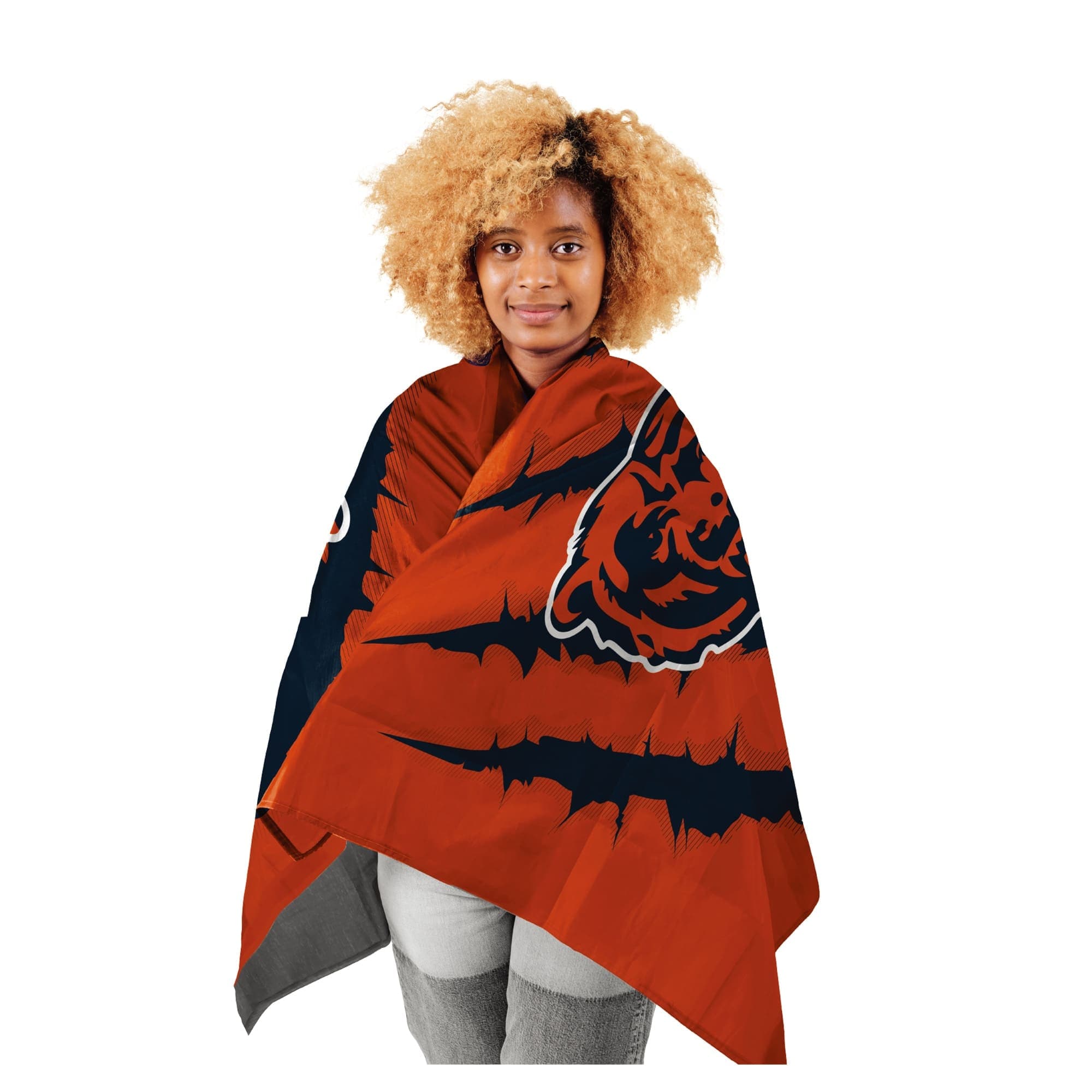 Pegasus - Chicago Bears 50" x 60" Wearable Hero Cape - Multicolor