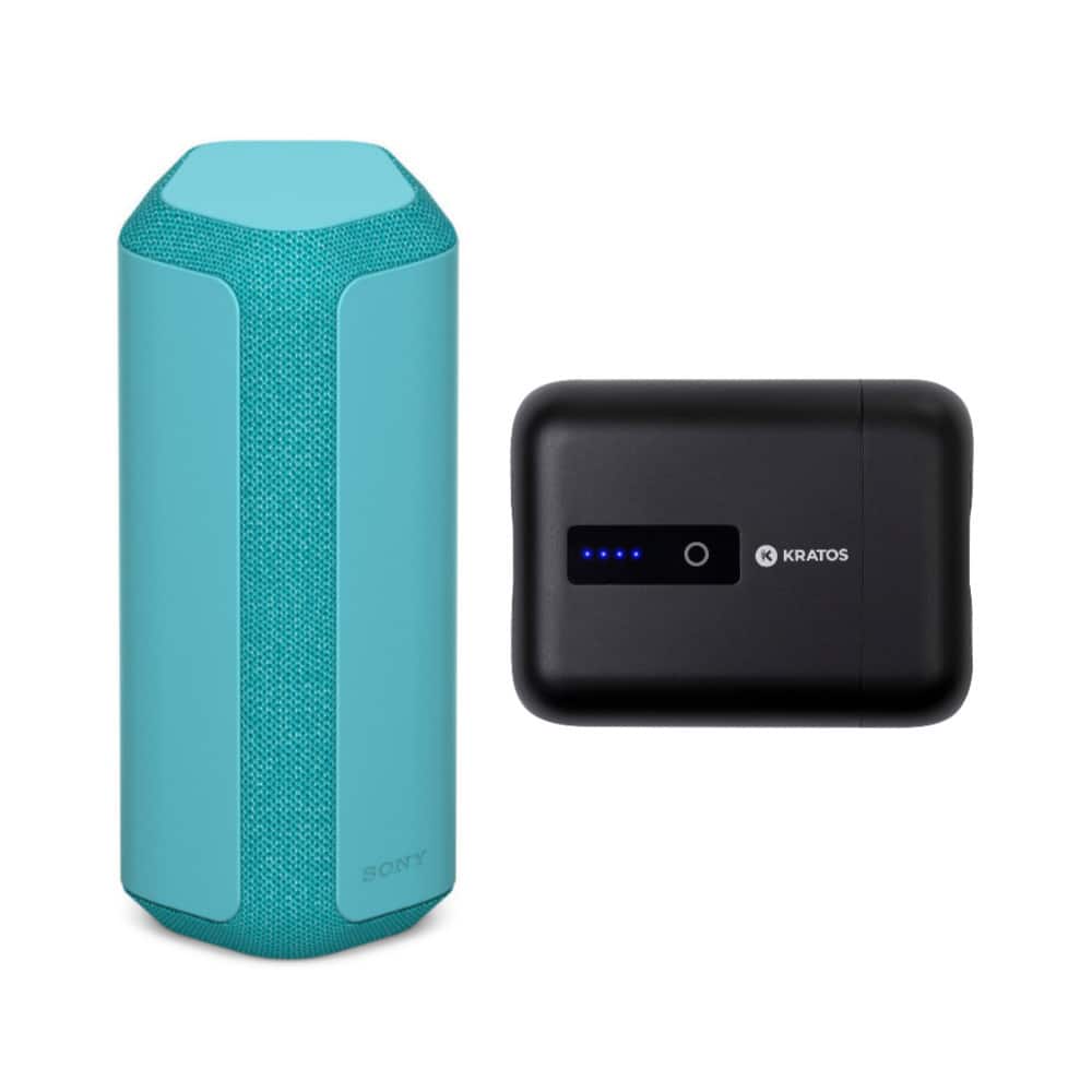 Sony - SRS-XE300 X-Series Wireless Portable Bluetooth Speaker with Power Bank - Blue