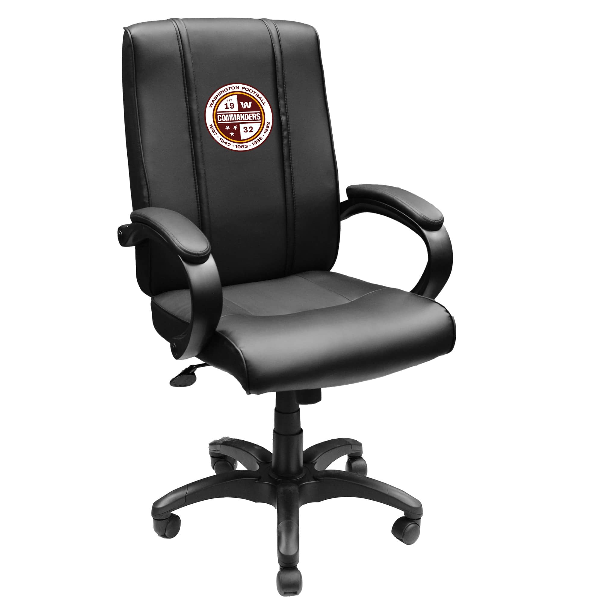 DreamSeat - Washington Commanders Seal Logo Office Chair 1000 - Black