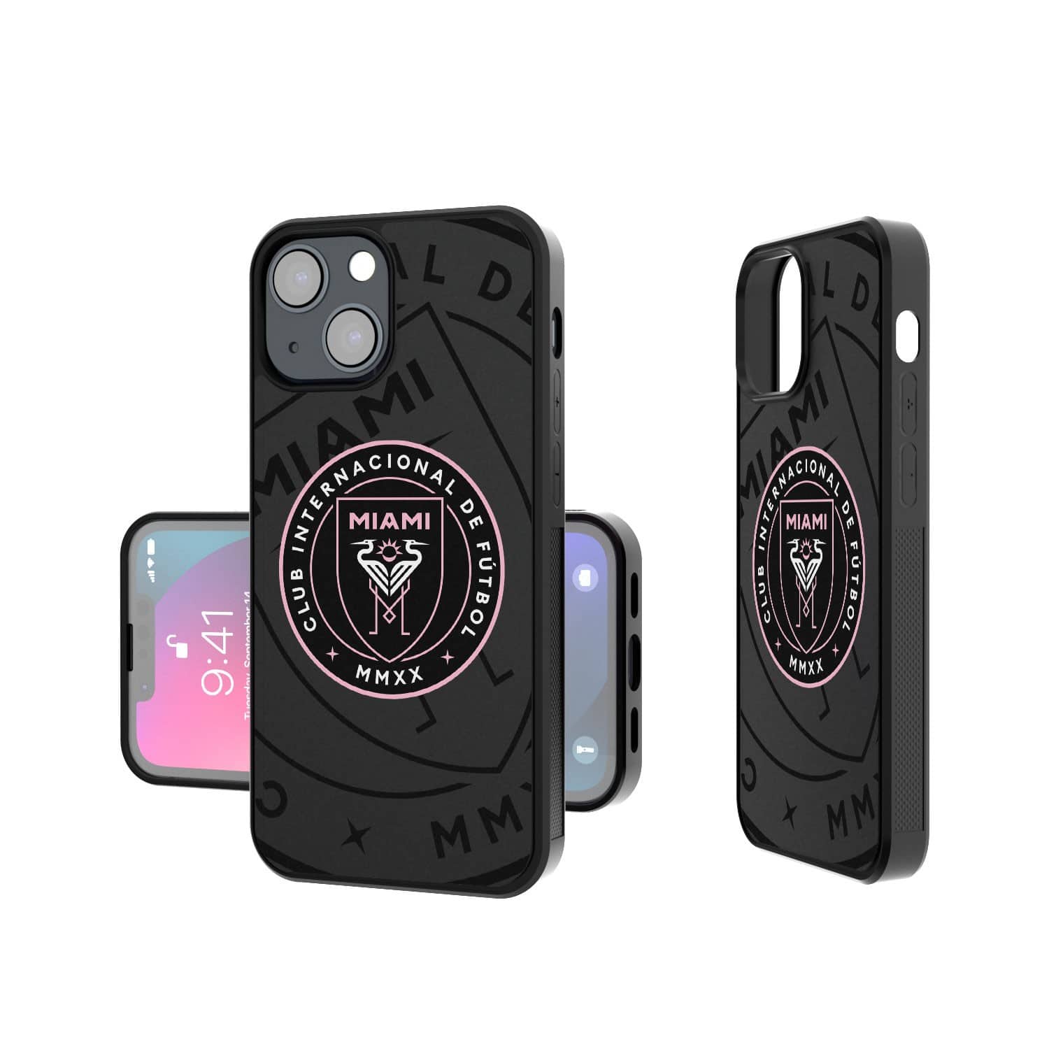 Keyscaper - MLS - Inter Miami CF iPhone Mono Tilt Bump Case - 15 Plus - Multicolor