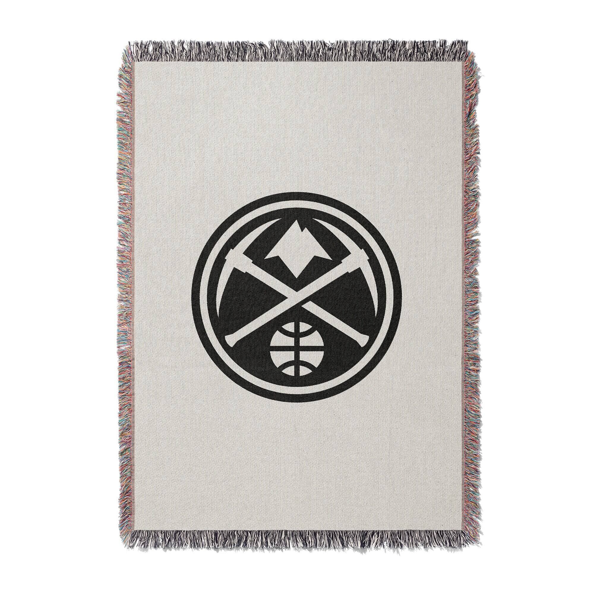 Chad & Jake - Denver Nuggets Woven Blanket - White