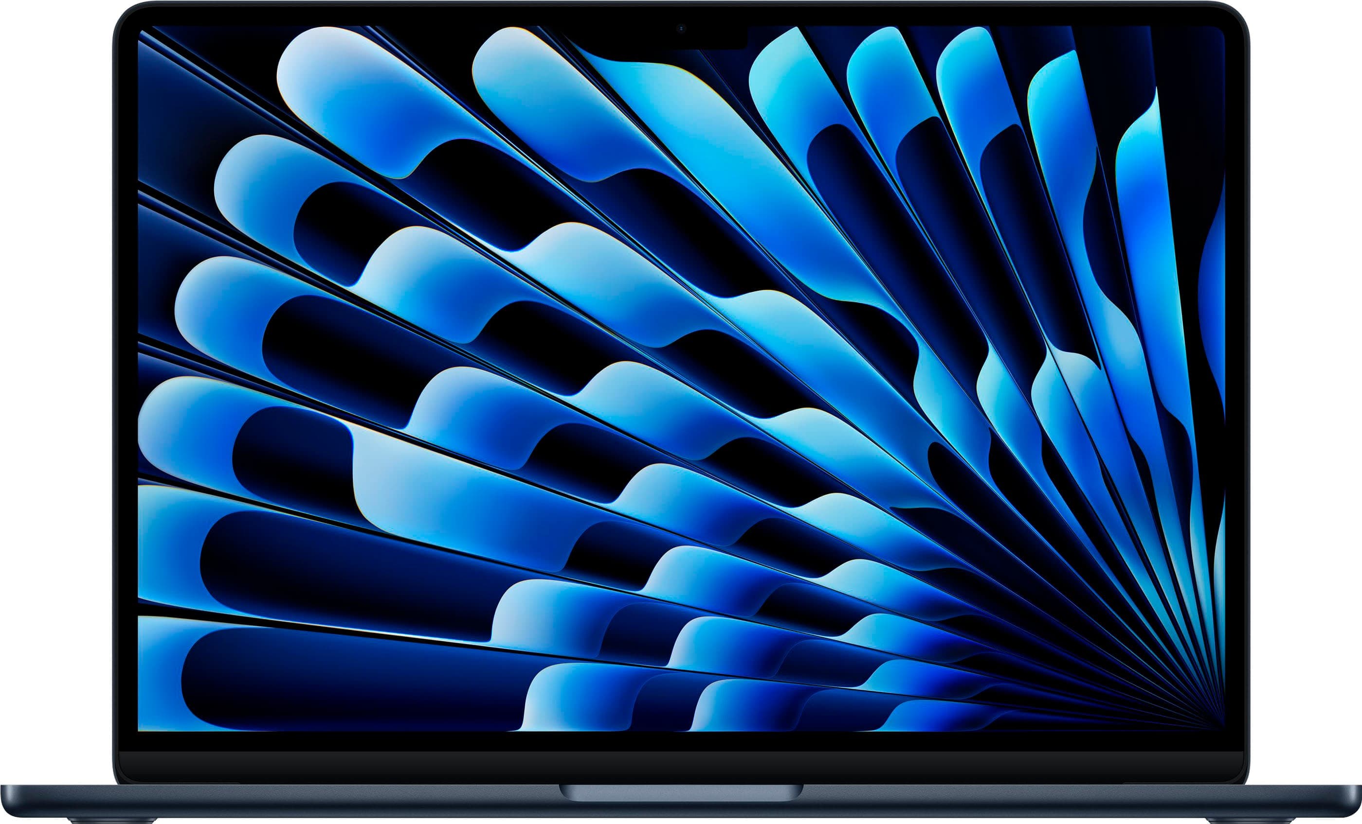 Apple - MacBook Air 13-inch Laptop - Apple M4 chip Built for Apple Intelligence - 16GB Memory - 512GB SSD - Midnight