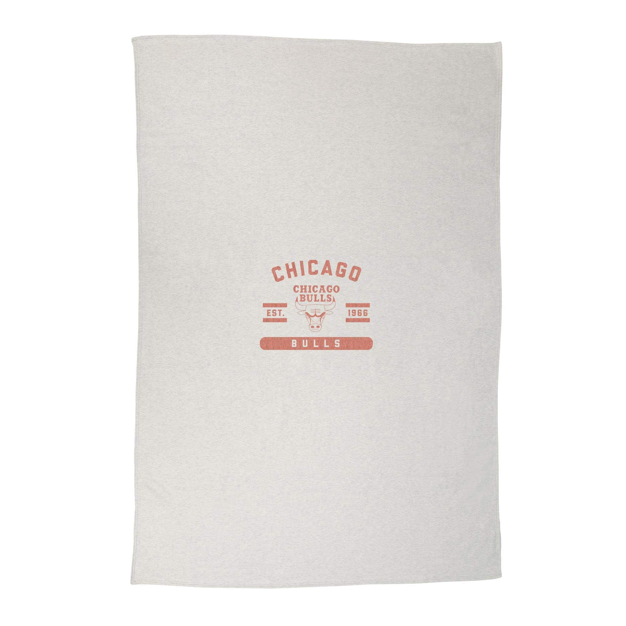 Logo Brands - Chicago Bulls 54'' x 84'' Sweatshirt Blanket - Multicolor