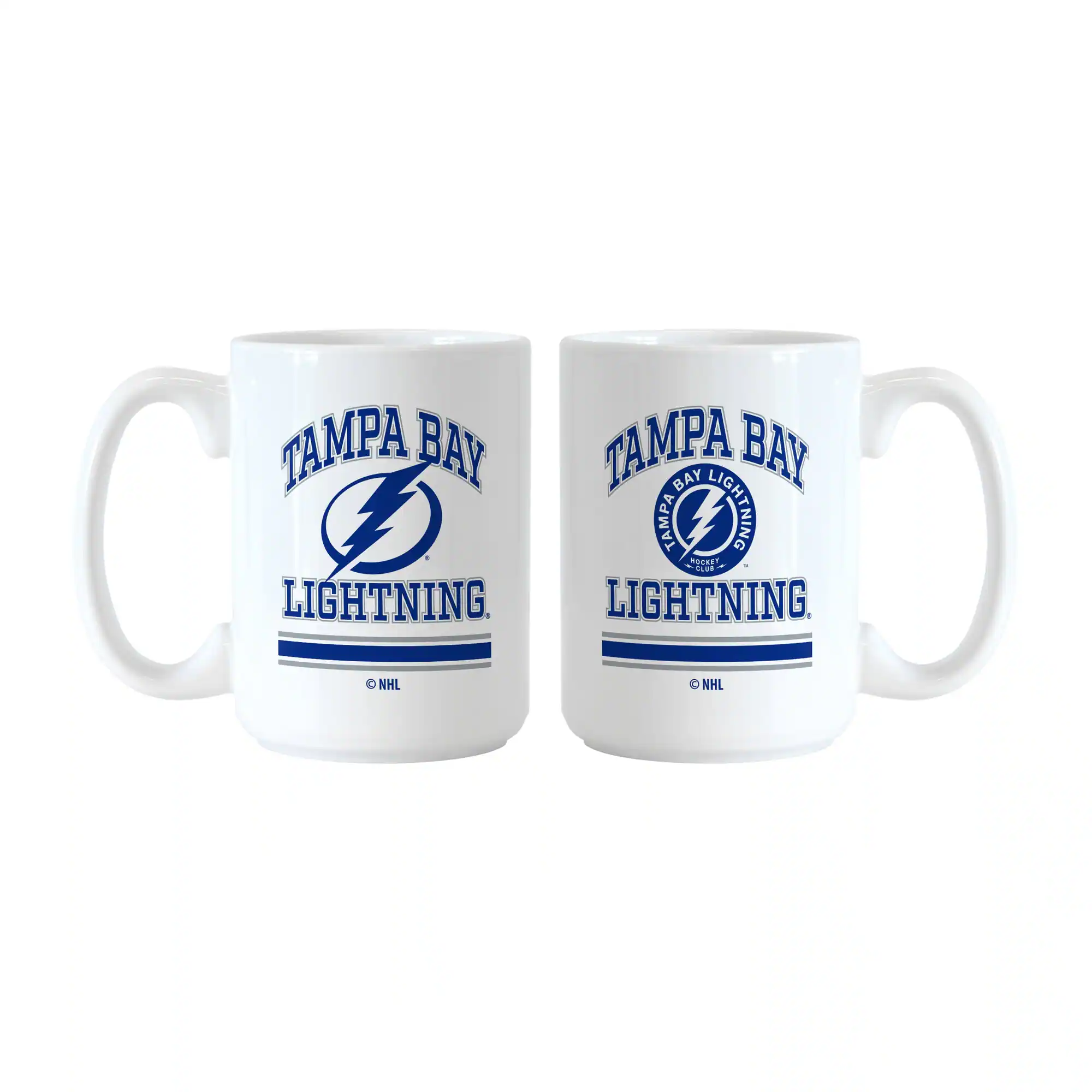 Logo Brands - Tampa Bay Lightning 15oz. Current & Throwback Mug Set - Multicolor