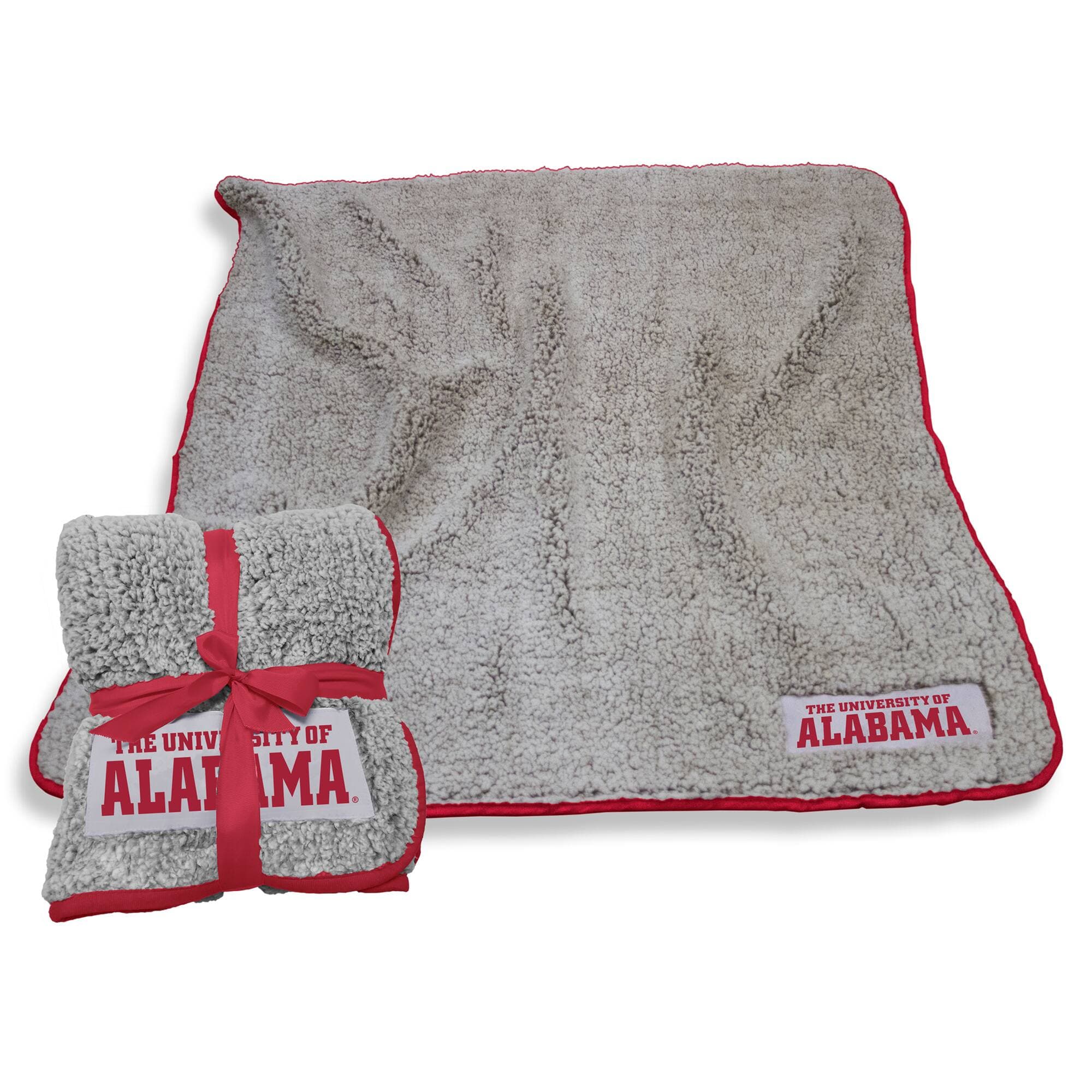 Logo Brands - Alabama Crimson Tide 50" x 60" Frosty Fleece Team Blanket - Multicolor