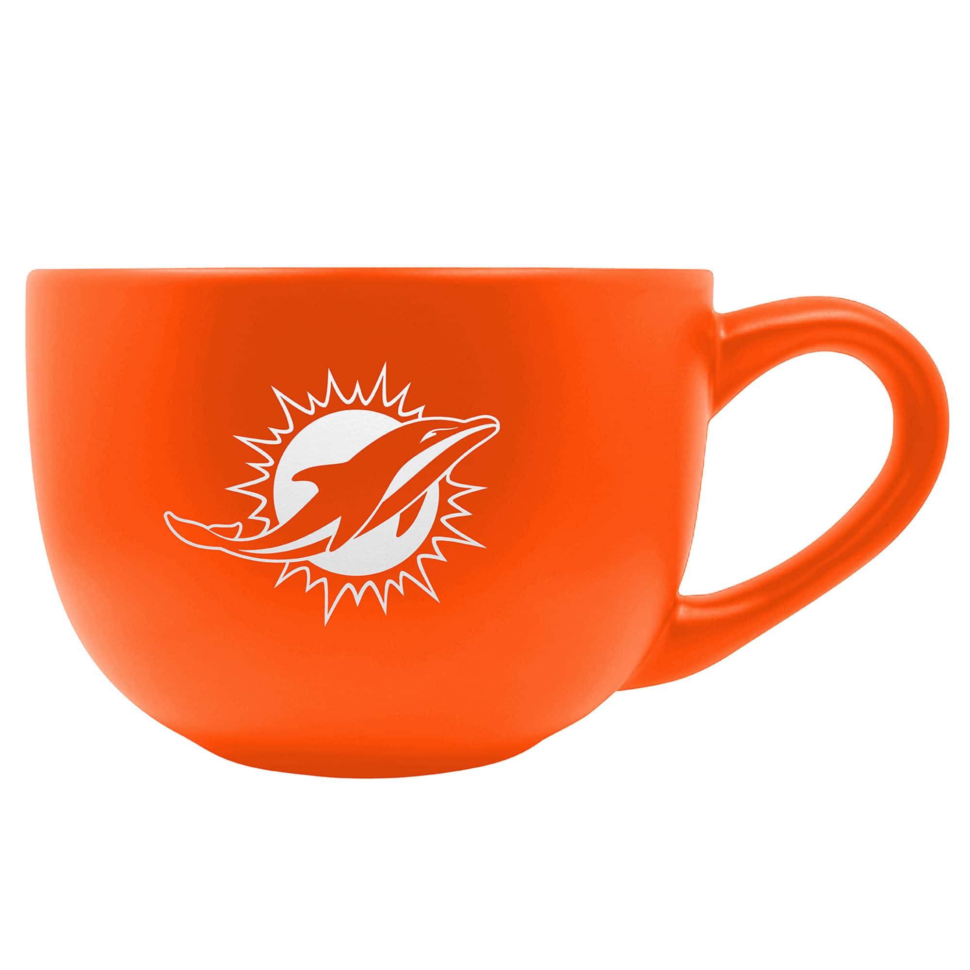 Great American Products - Miami Dolphins 23oz. Double Ceramic Mug - Multicolor