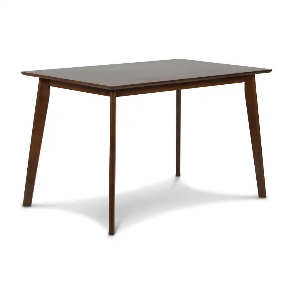 New Classic Furniture - Furniture Morocco 7-Piece Mid-Century Wood Dining Set - Orange