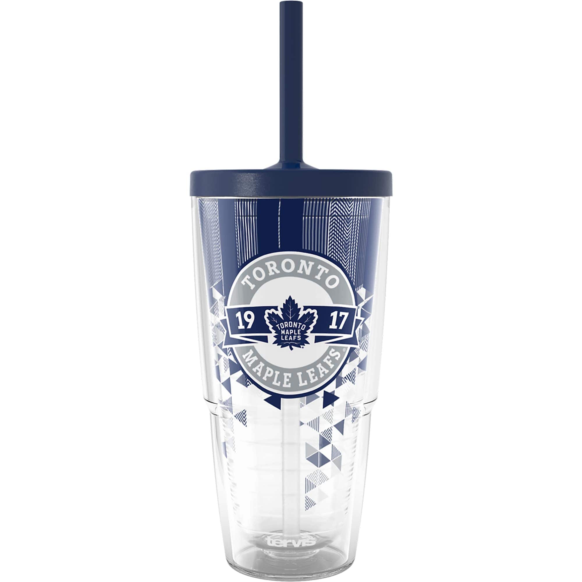Tervis - Toronto Maple Leafs 24oz. Shatter Classic Tumbler with Straw Lid - Multicolor