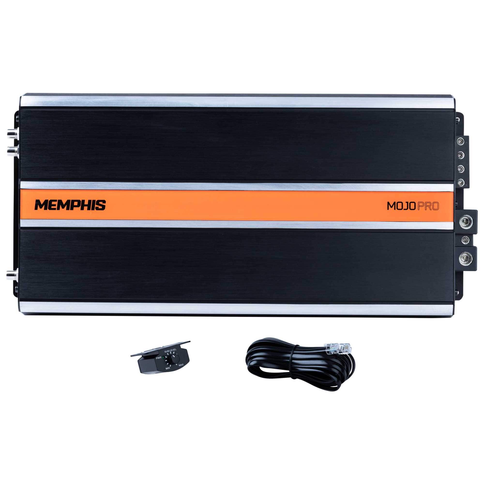 Memphis Car Audio - Memphis Audio MJP3000.1 Monoblock Subwoofer Amplifier - 3000 Watts RMS x 1 at 1-Ohm - Black/Gray