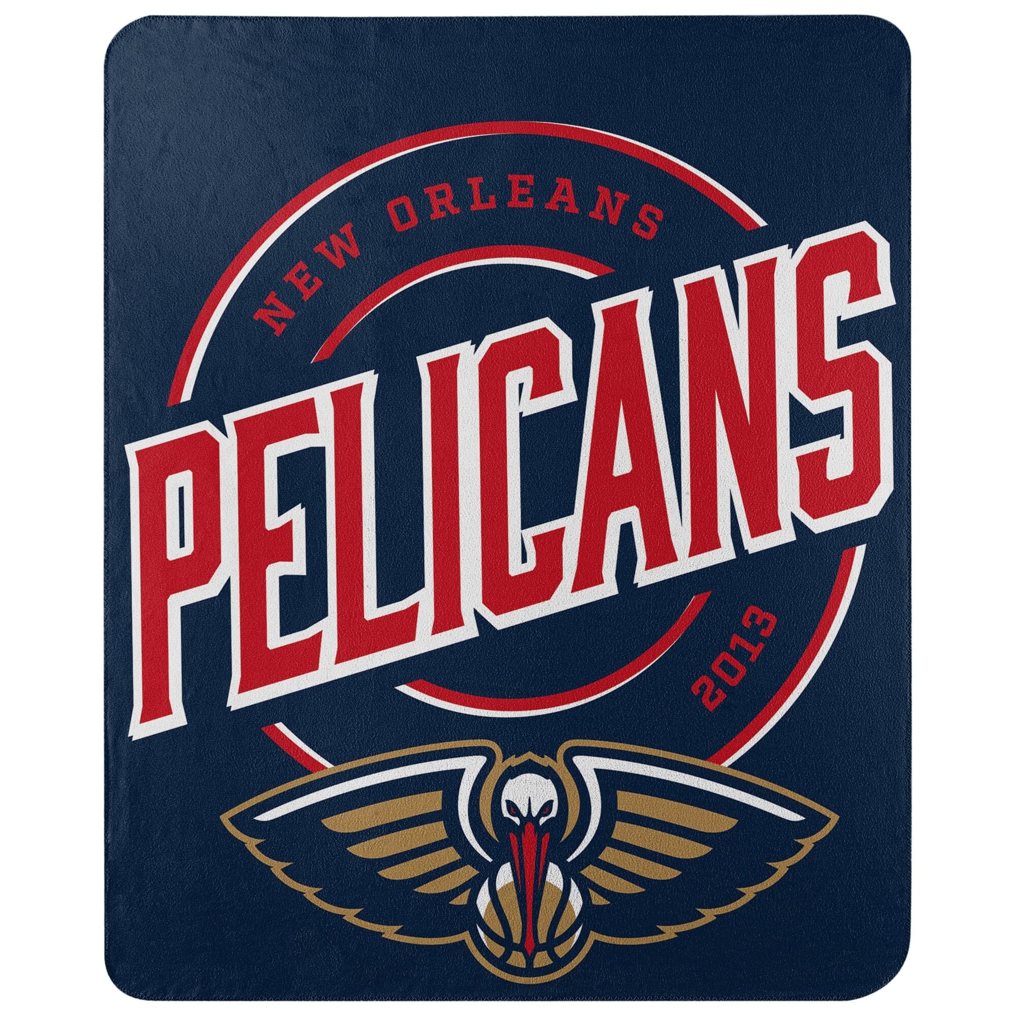 Northwest - New Orleans Pelicans 50" x 60" Campaign Fleece Throw - Navy