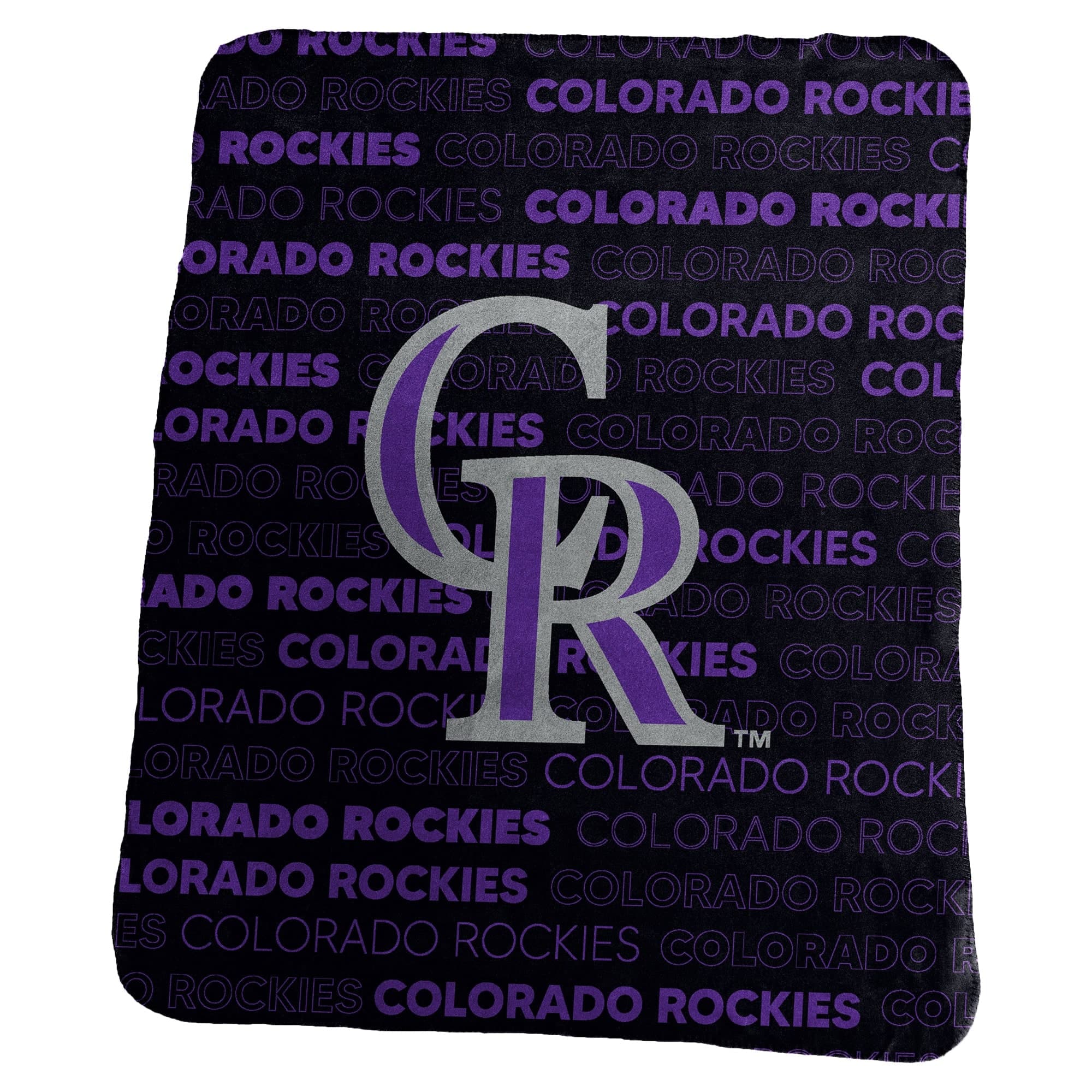 Logo Brands - Colorado Rockies 50" x 60" Classic Fleece Throw Blanket - Multicolor