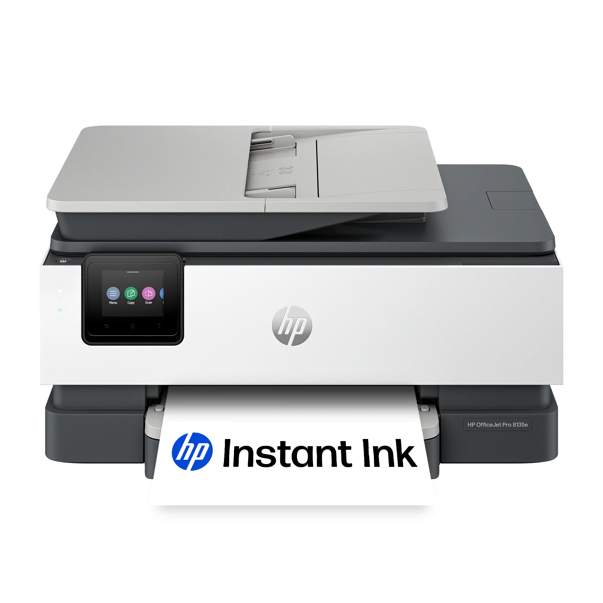 HP - OfficeJet Pro 8135e Wireless AI-Enabled AiO Inkjet Printer w/ 3 Months of Instant Ink - White