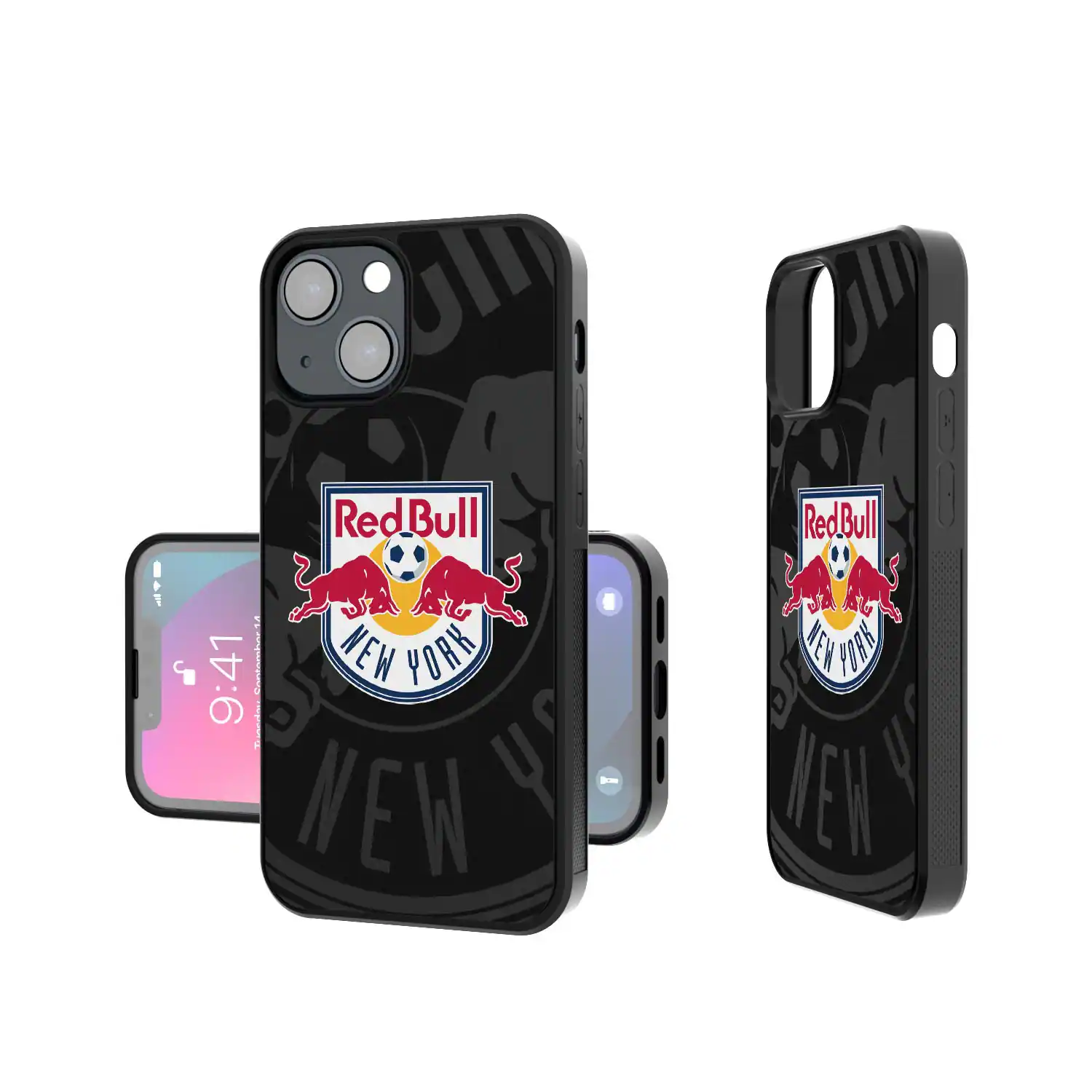Keyscaper - MLS - New York Red Bulls Bump Case with 8.2ft Drop Protection - 13 Pro Max - Multicolor