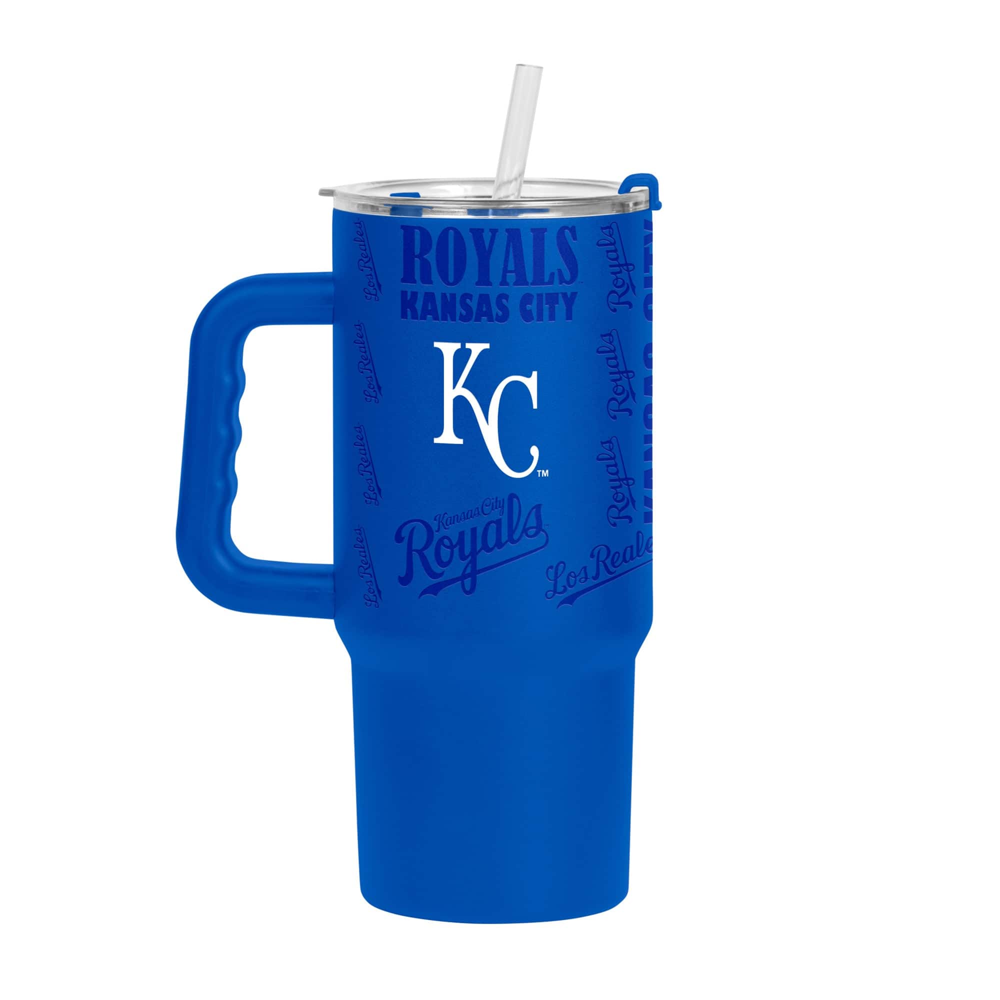 Logo Brands - Kansas City Royals 24oz. Replay Powder Coat Tumbler - Royal