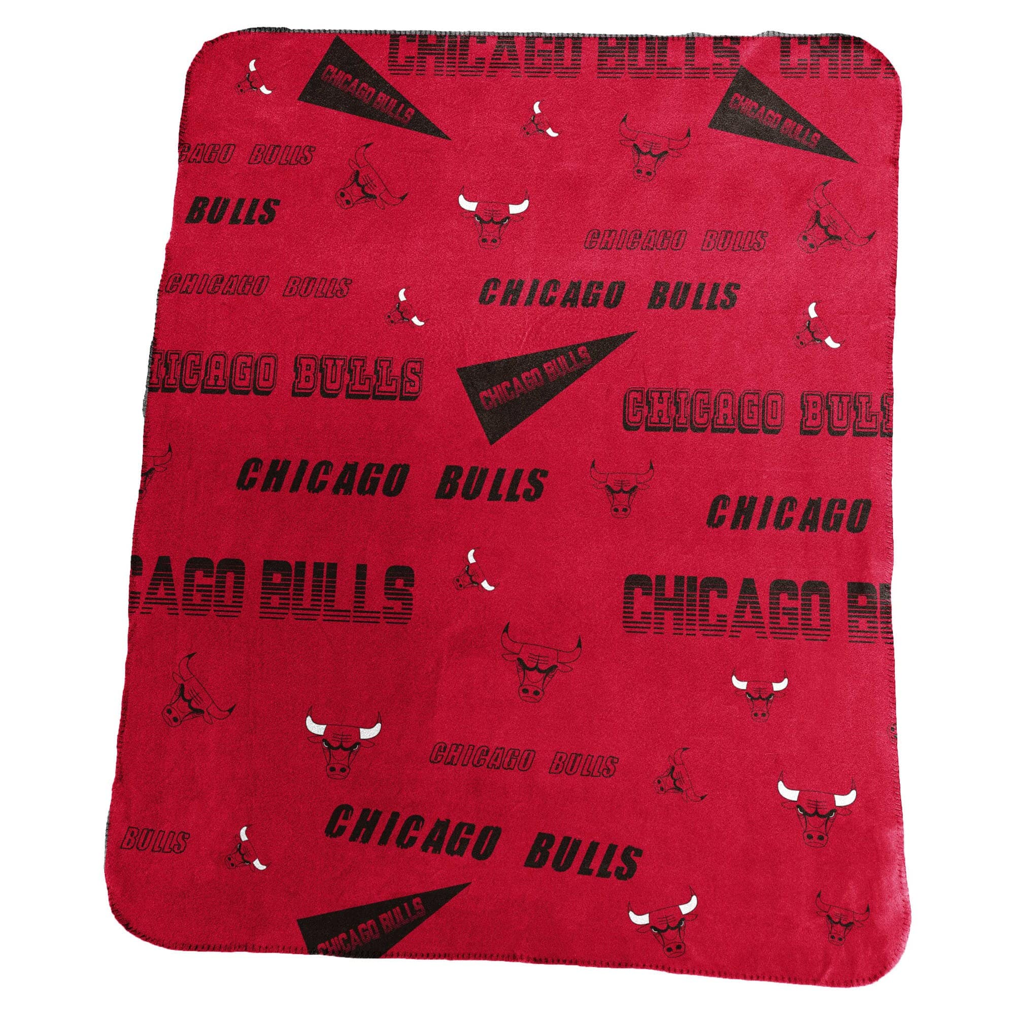 Logo Brands - Chicago Bulls 50" x 60" Classic Fleece Blanket - Multicolor
