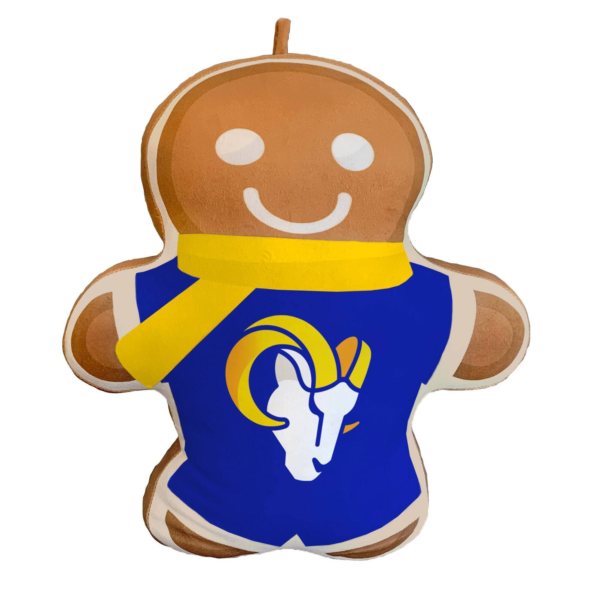 Pegasus - Los Angeles Rams Gingerbread Holiday Plushlete - Multicolor