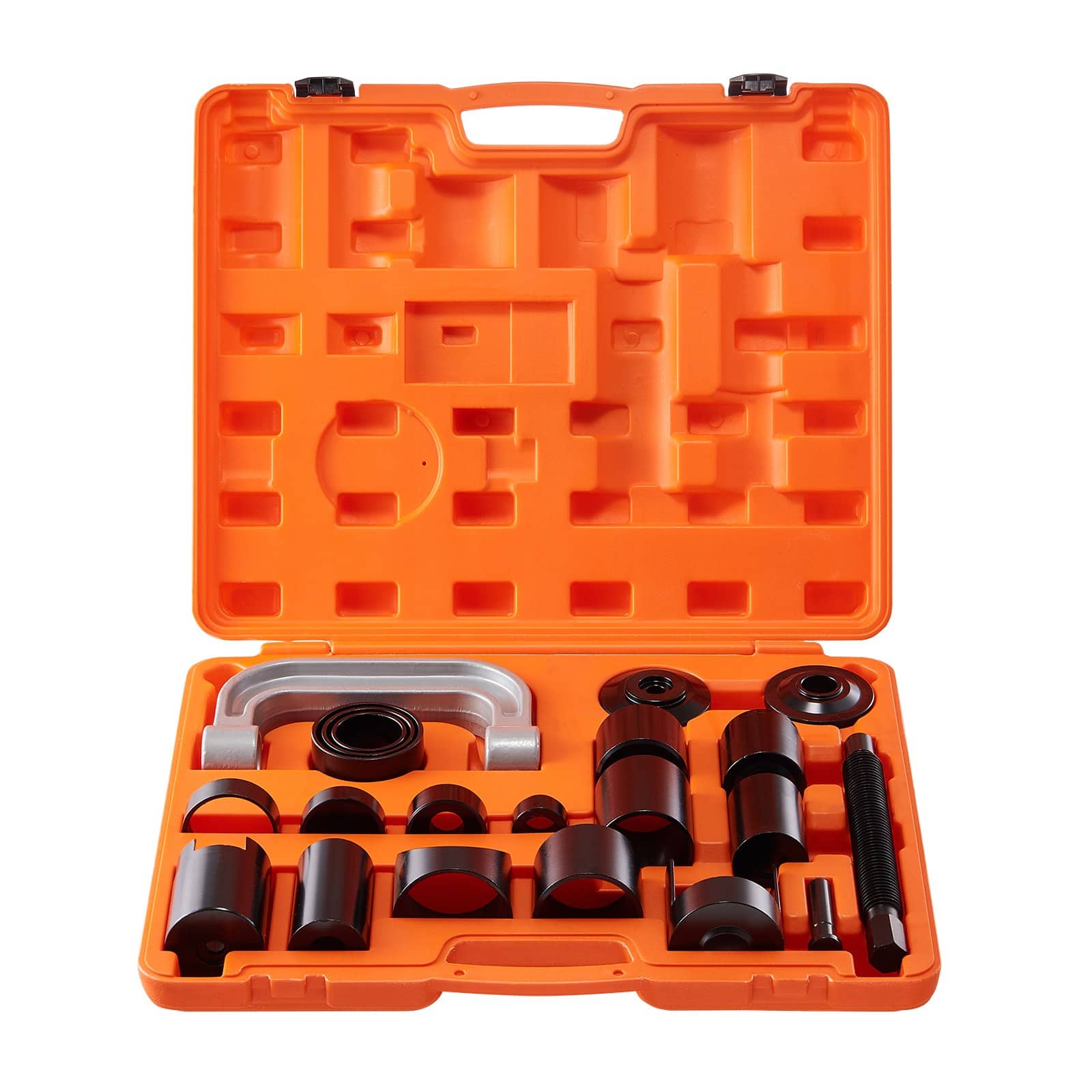 Glintex - 21-Piece Ball Joint Press Kit C-Frame Heavy Duty Ball Joint Removal & Installation Tool Set with Carrying Case