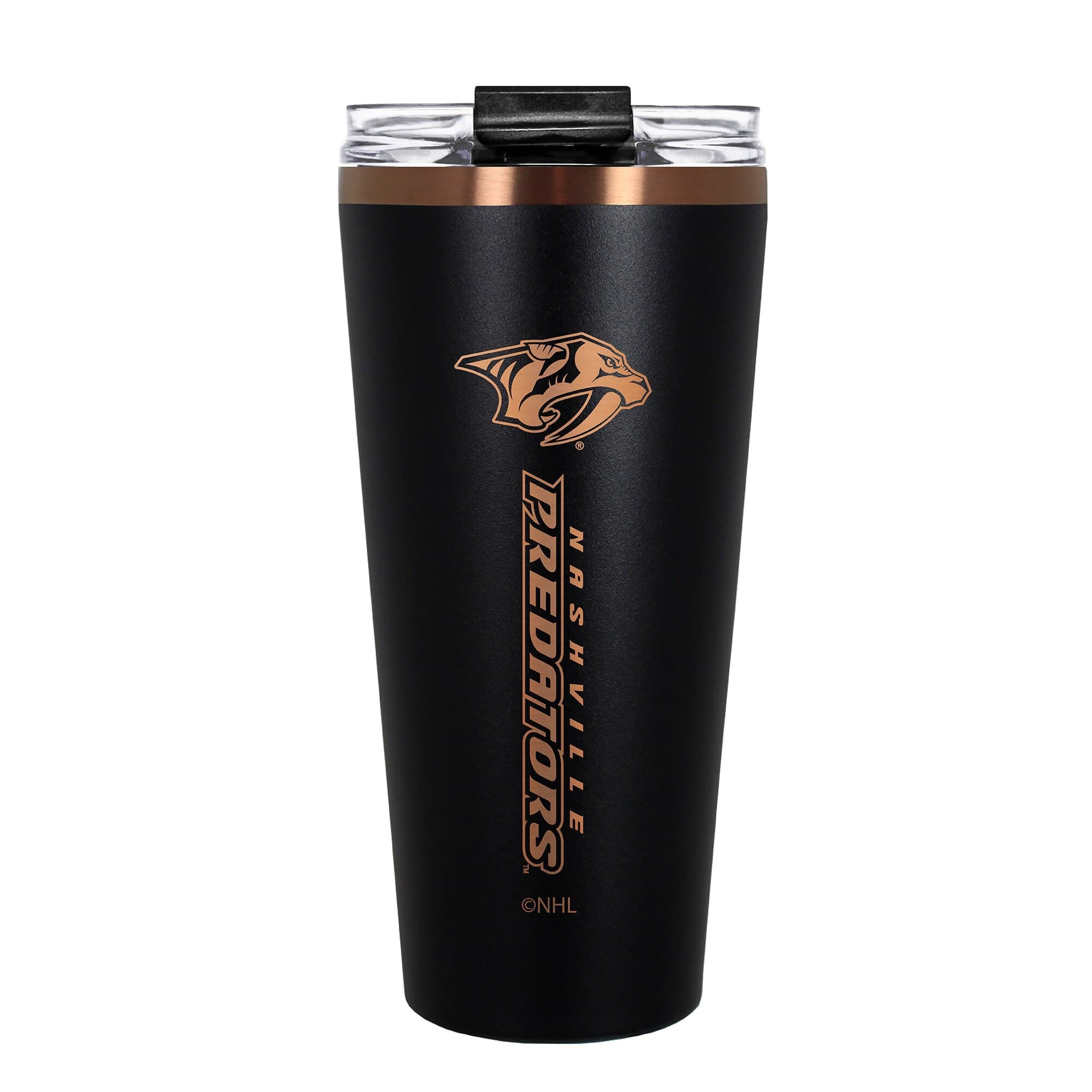 Great American Products - Nashville Predators 30oz. Big Slim Tumbler - Black