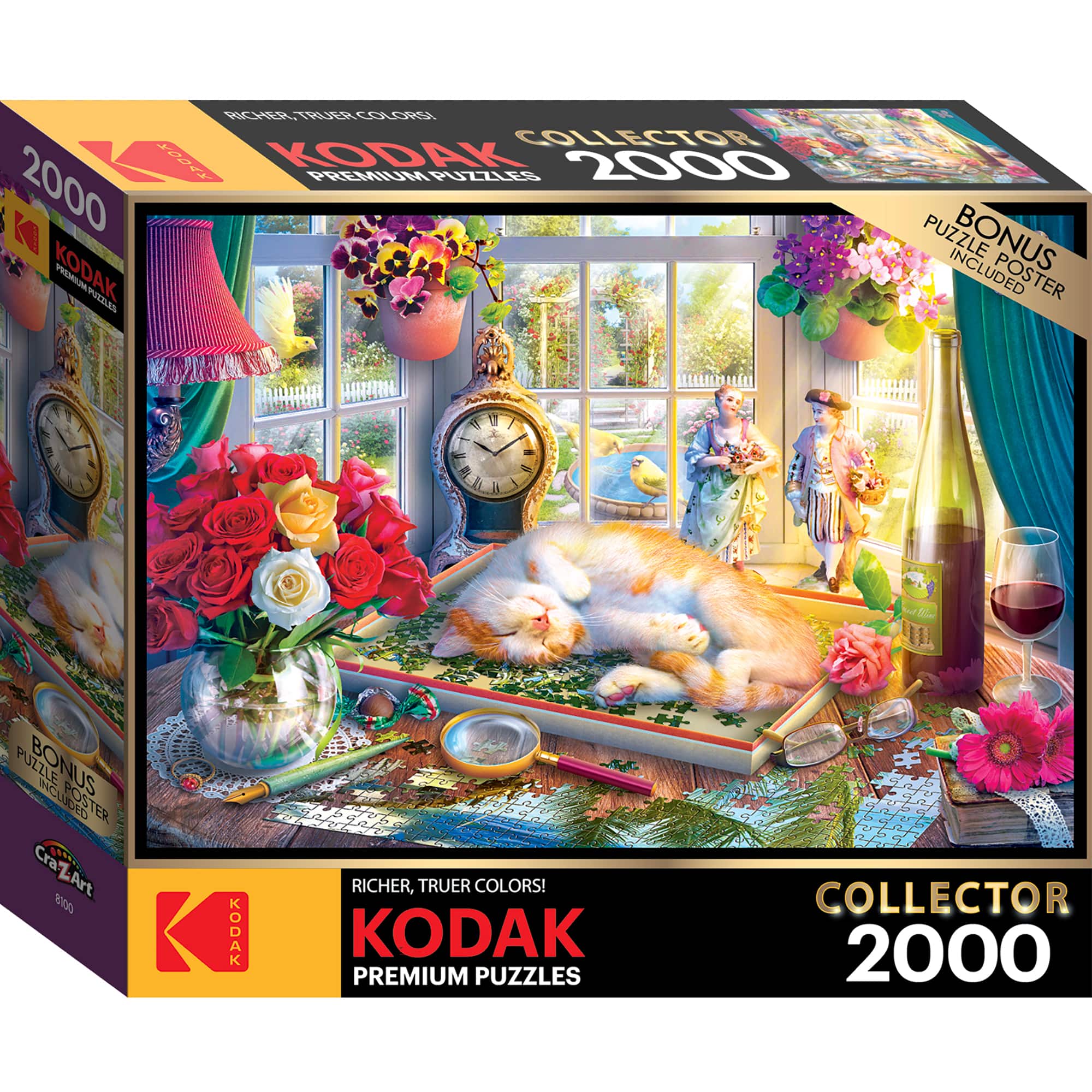 Cra-Z-Art - RoseArt: Puzzle Time - 2000 Piece Puzzle