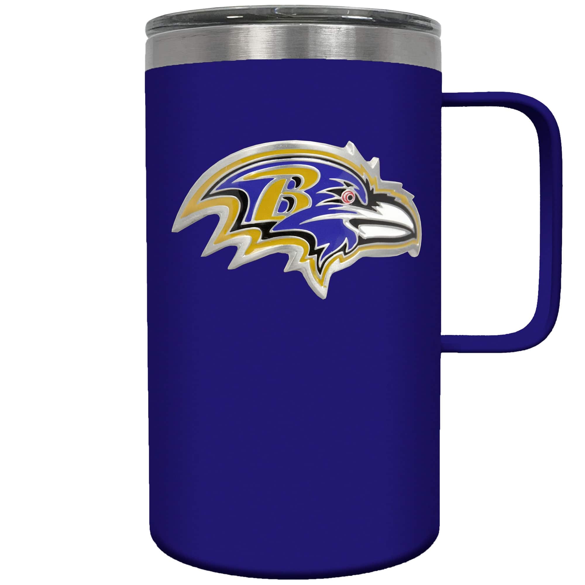 Great American Products - Baltimore Ravens 18oz. Hustle Travel Mug - Multicolor