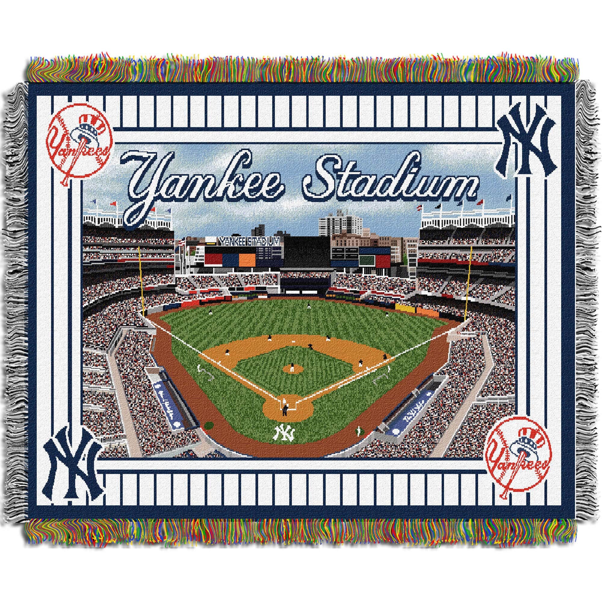 Northwest - New York Yankees 48" x 60" Stadium Tapestry Throw Blanket - Multicolor