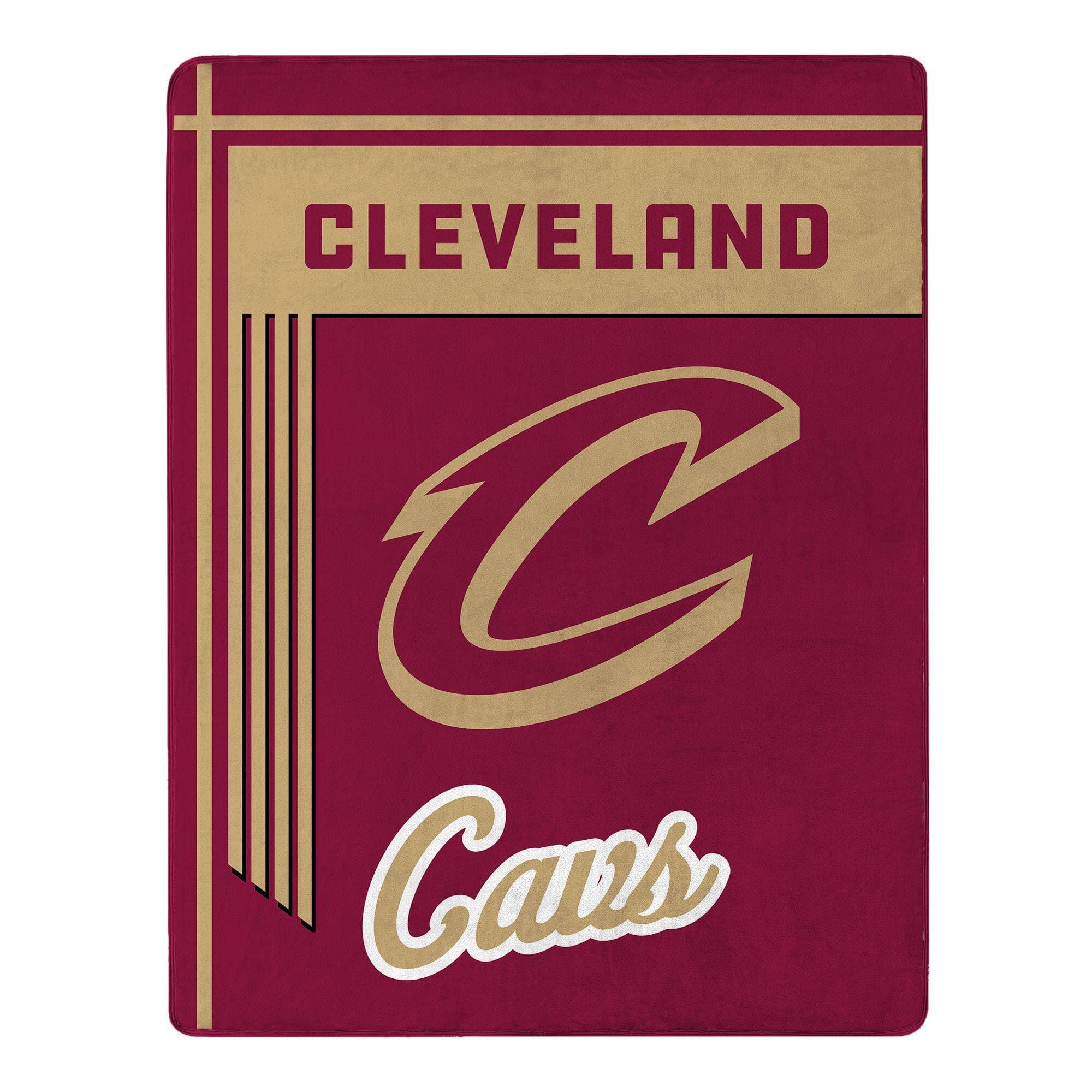 Sweet Home Collection - NBA Cleveland Cavaliers 46" x 60" Microfiber Plush Throw Blanket - Red