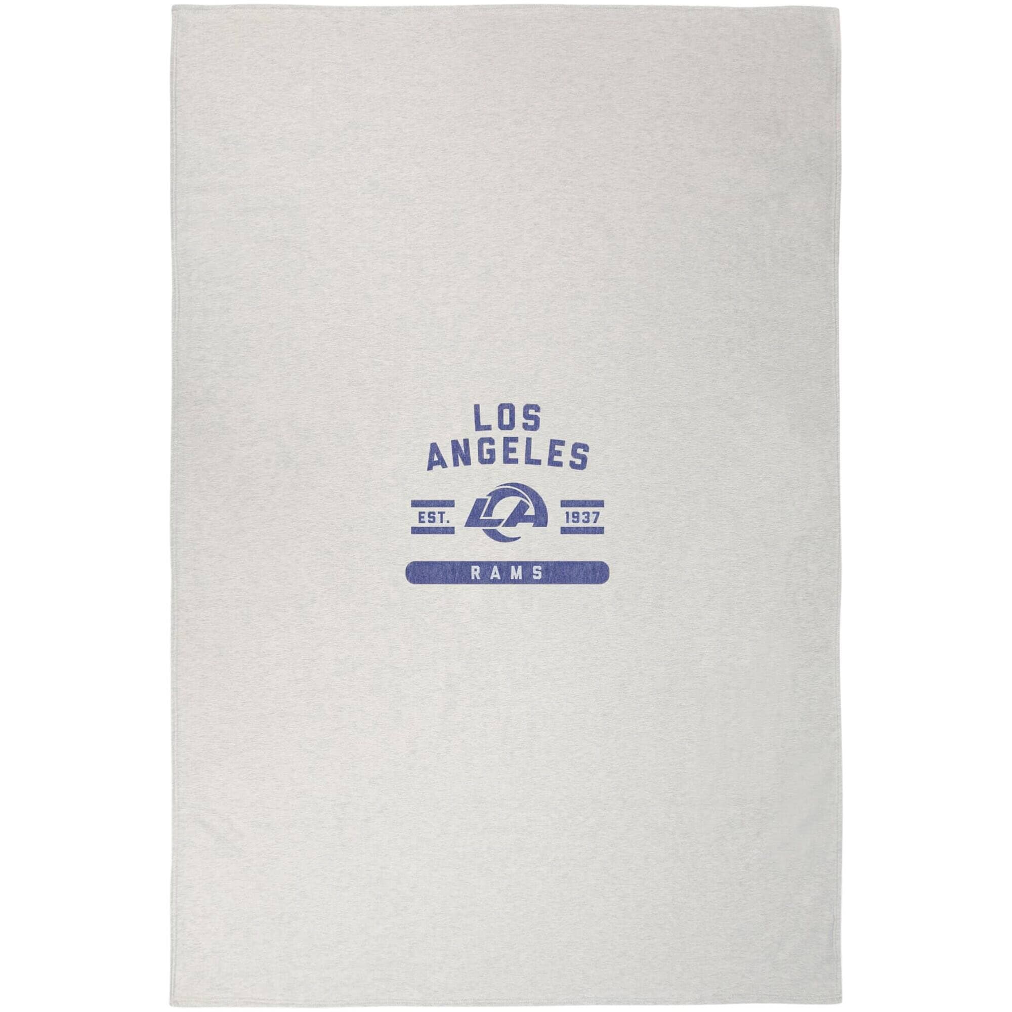 Logo Brands - Los Angeles Rams 54'' x 84'' Sweatshirt Blanket - Multicolor