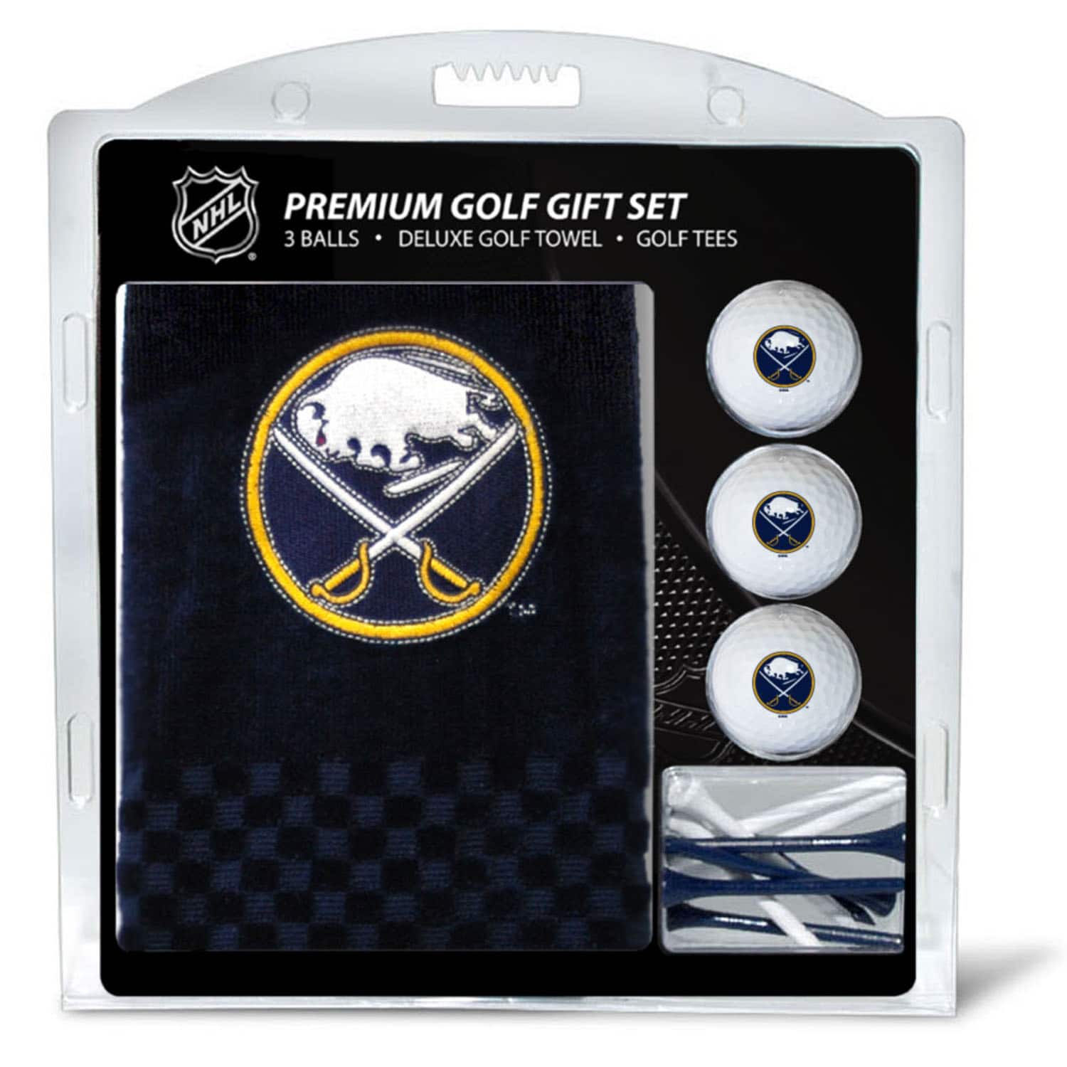 Team Golf - Buffalo Sabres Embroidered Golf Gift Set - Multicolor