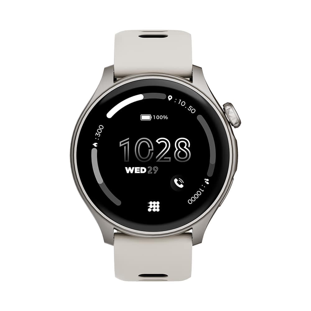 Cubitt - AURA Smartwatch / Fitness Tracker with 1.43" Touch AMOLED Screen - Gray - (2024)