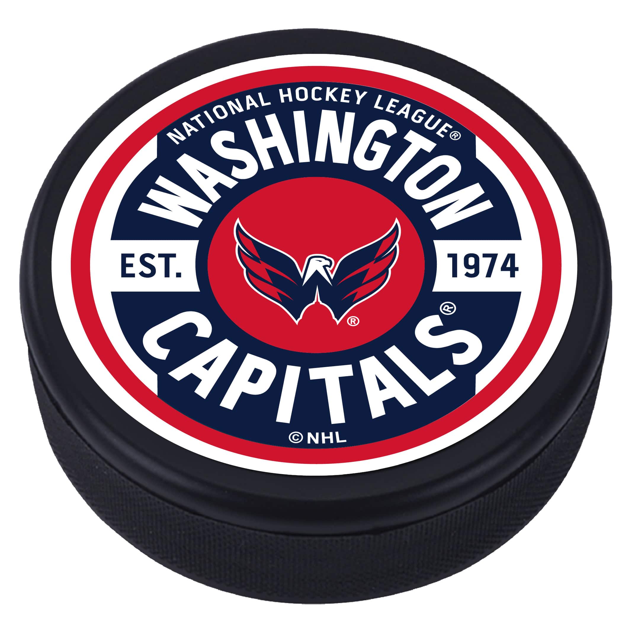 Mustang Drinkware - Washington Capitals Gear Hockey Puck - Multicolor