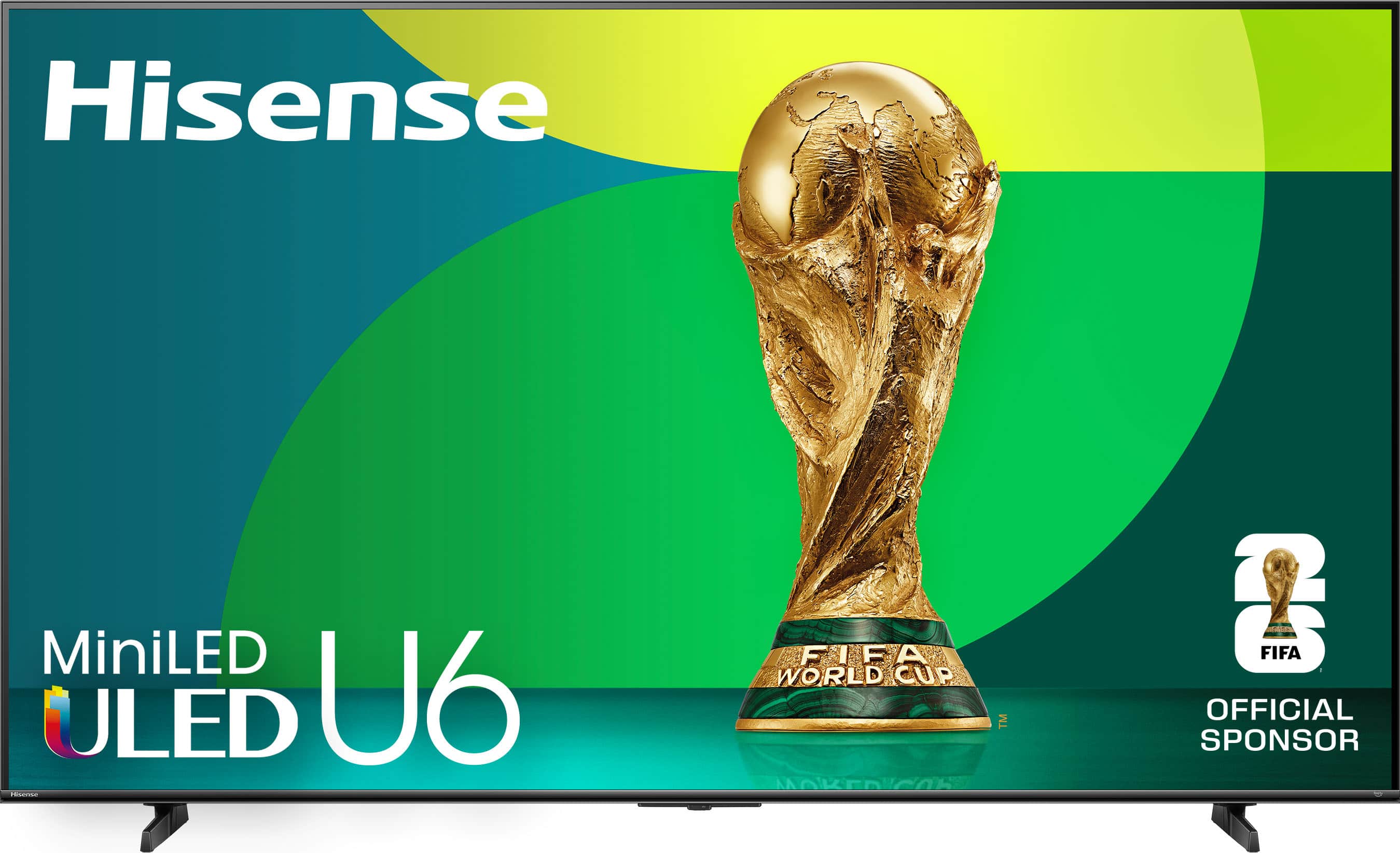 Hisense - 55" Class U6 Series MiniLED QLED UHD 4K HDR Smart Fire TV (2025)