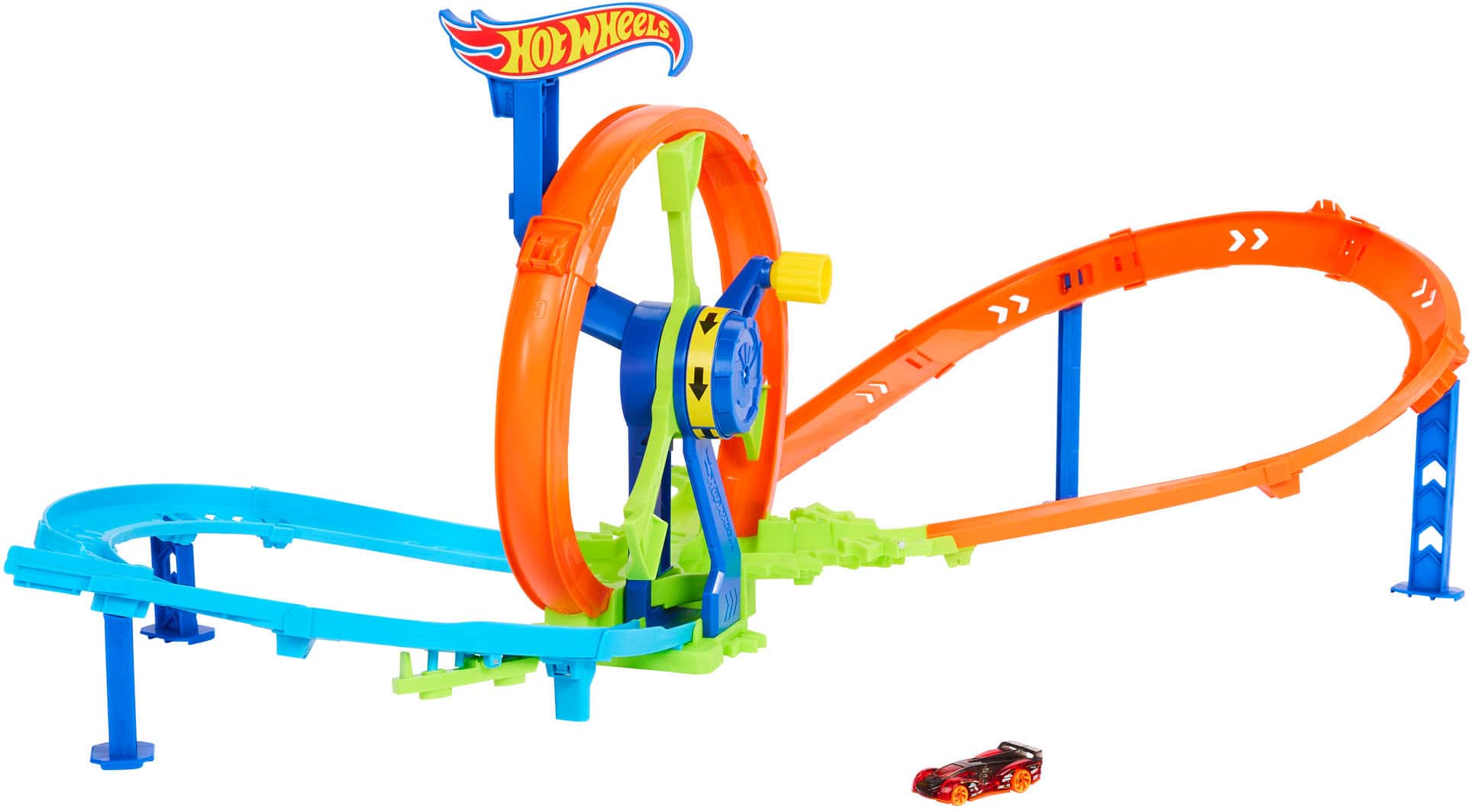 Hot Wheels - Rapid Launch & LoopFigure 8 Track Set