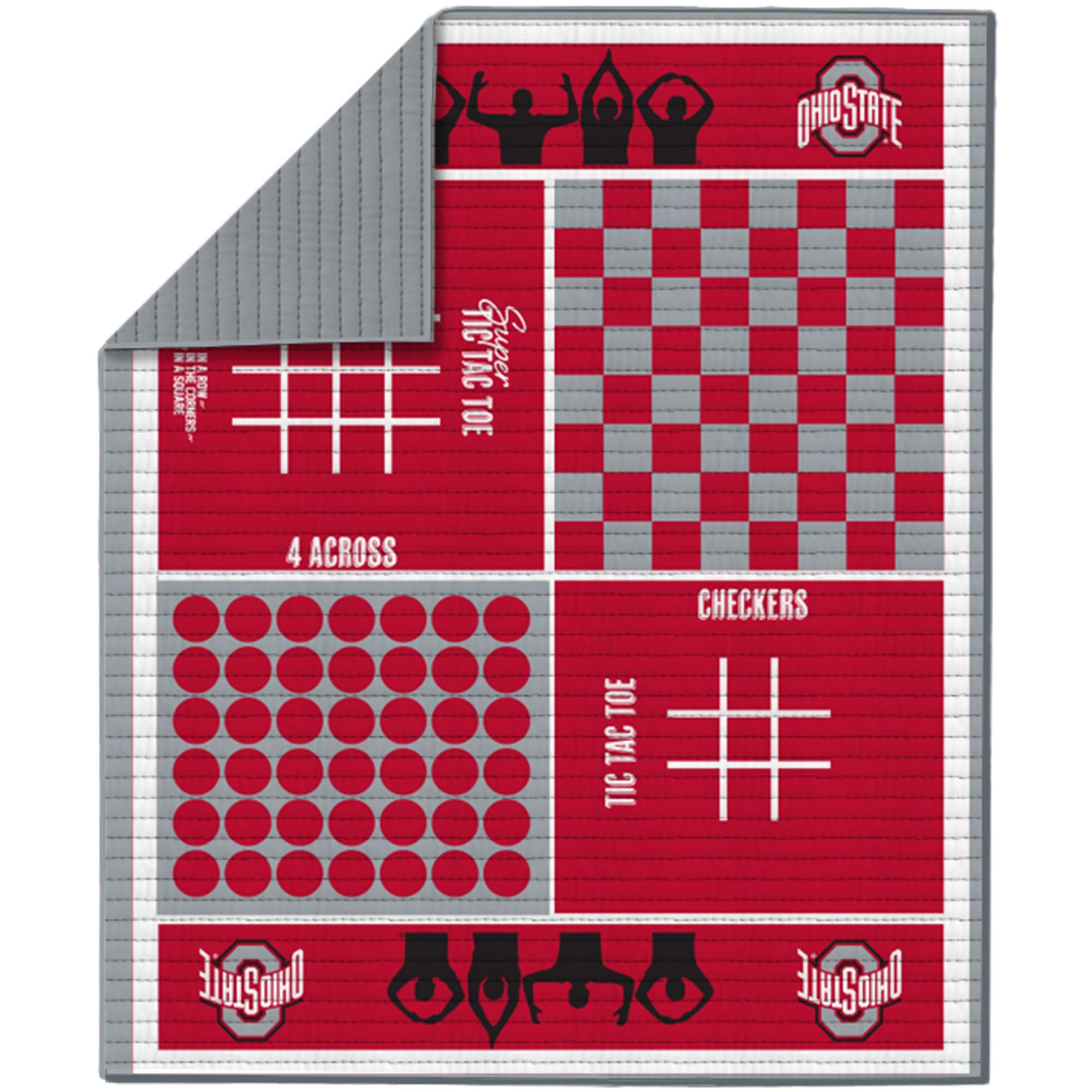 Pegasus - Ohio State Buckeyes Outdoor Game Blanket - Multicolor
