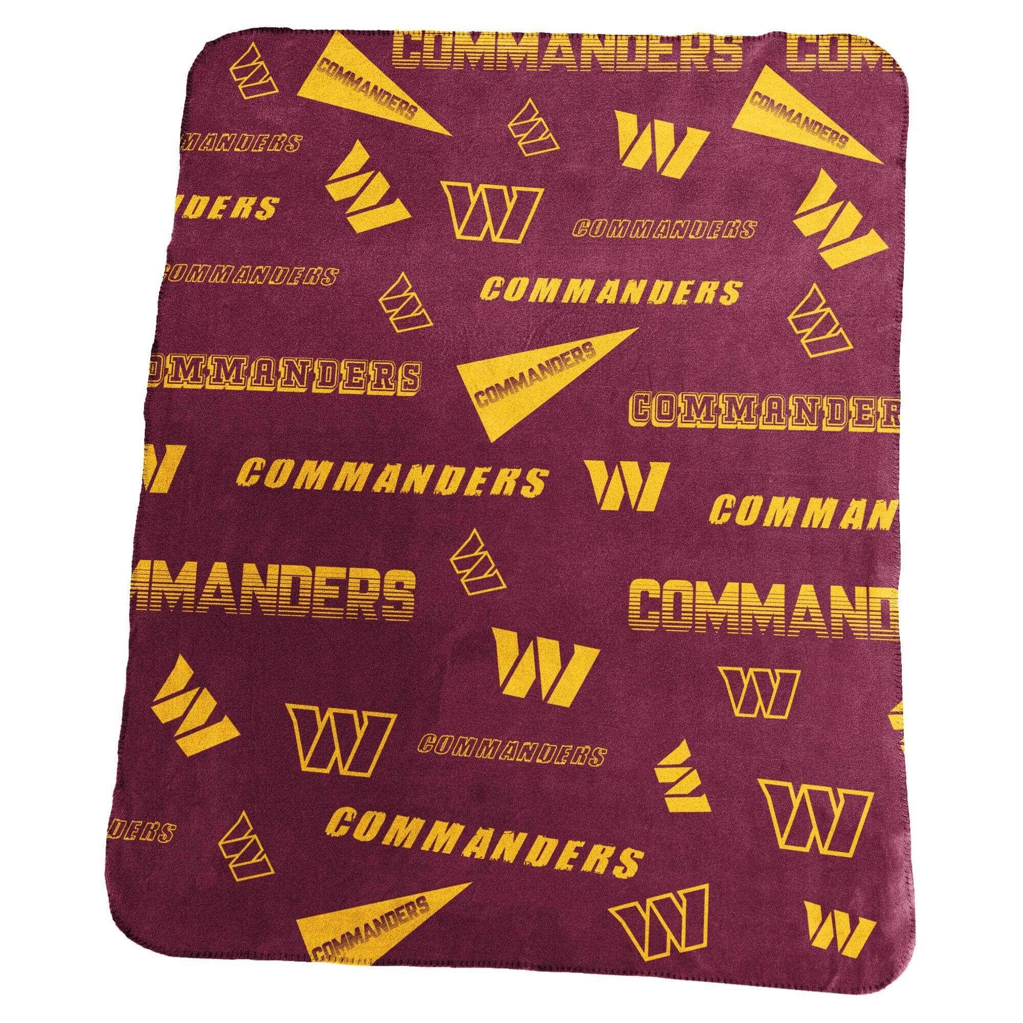 Logo Brands - Washington Commanders 50" x 60" Classic Fleece Blanket - Multicolor