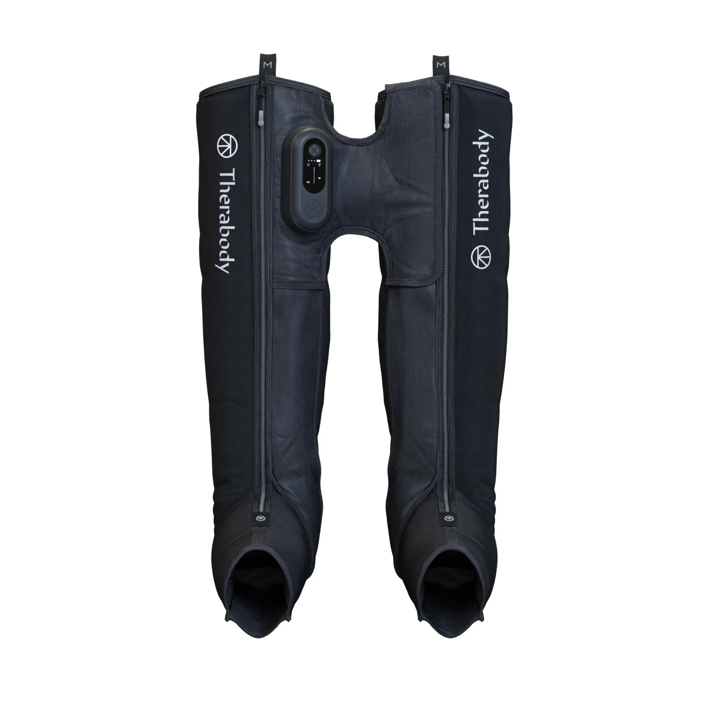 Therabody - JetBoots Prime - Ultra-Portable Wireless Compression Boots For Easy Leg Recovery - Short - Black