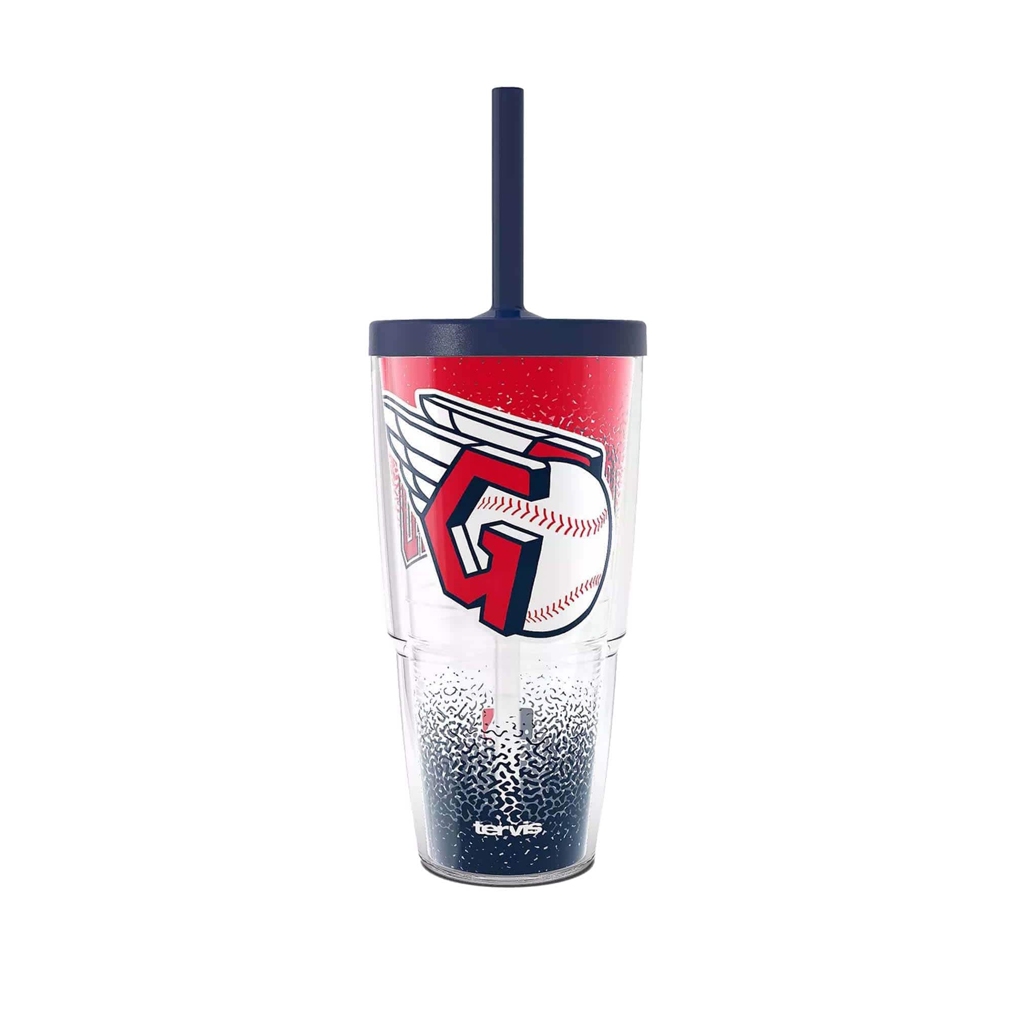 Tervis - Cleveland Guardians Defend 24oz. Classic Tumbler With Straw Lid - Multicolor