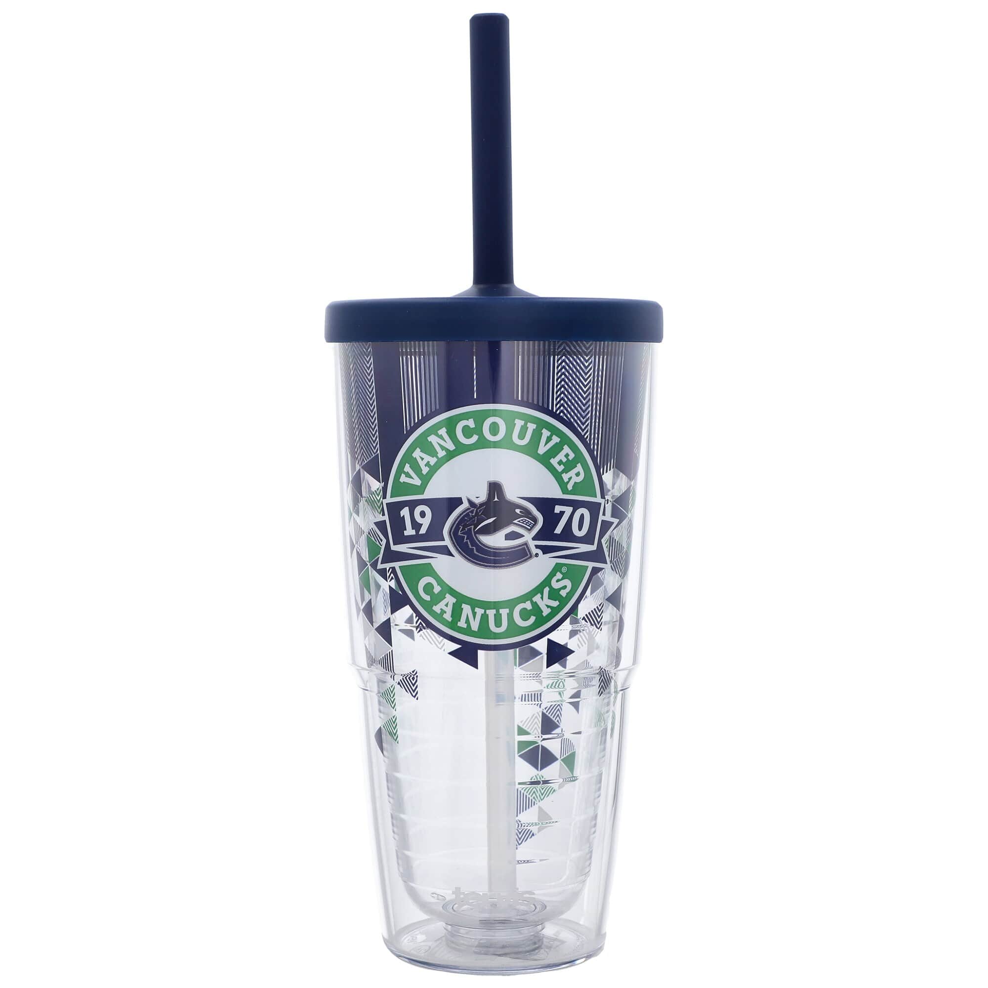 Tervis - Vancouver Canucks 24oz. Shatter Classic Tumbler with Straw Lid - Multicolor