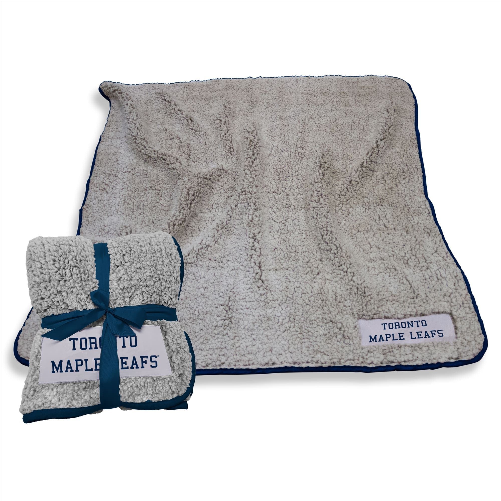 Logo Brands - Toronto Maple Leafs 50" x 60" Frosty Fleece Team Blanket - Multicolor