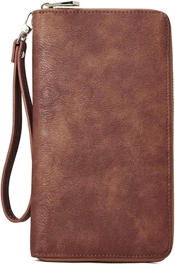 Vulpecula Spade - Womens Wallet RFID Bifold Wristlet Large - CKhaki