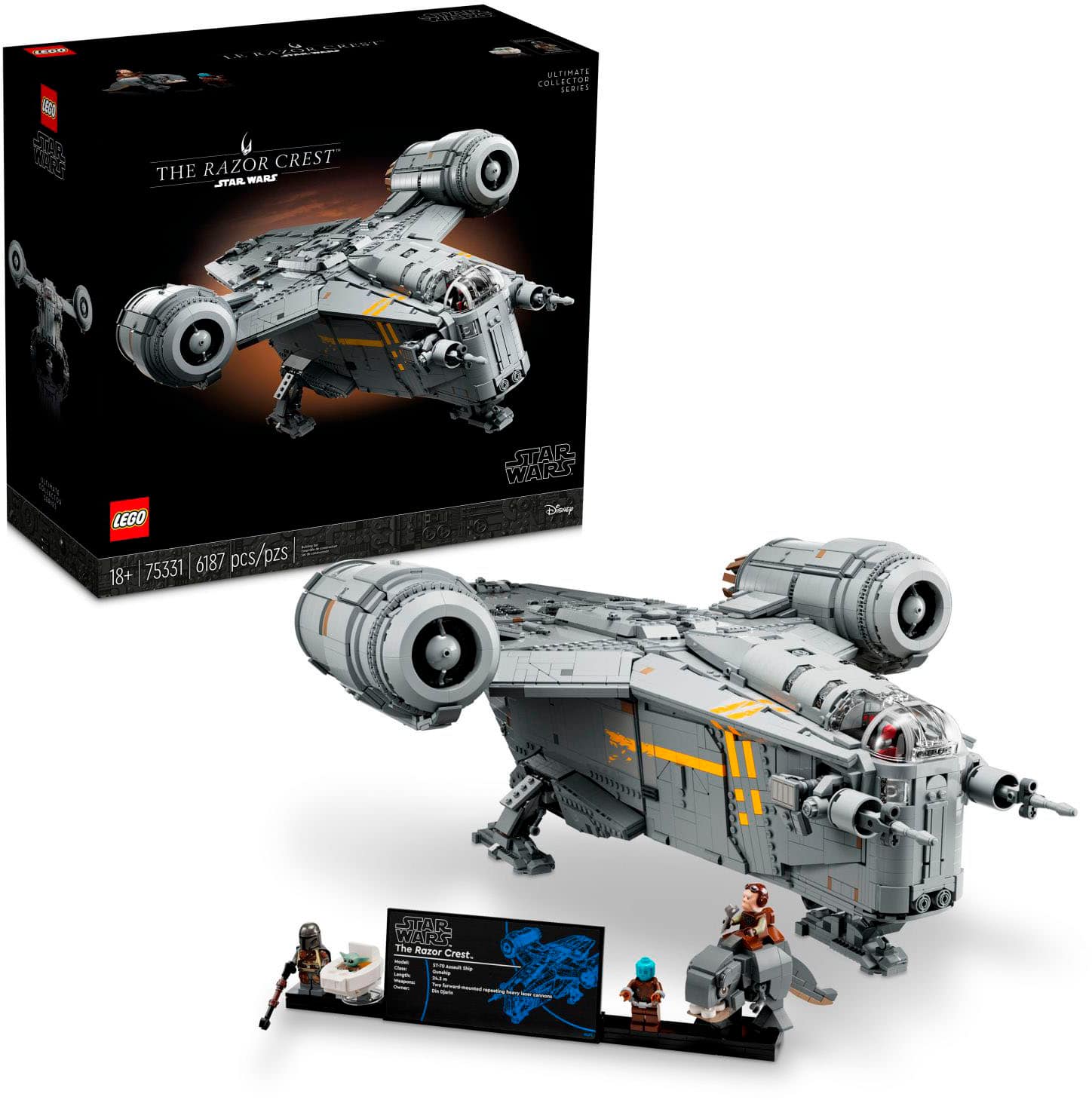 LEGO - Star Wars The Razor Crest 75331 - Multi