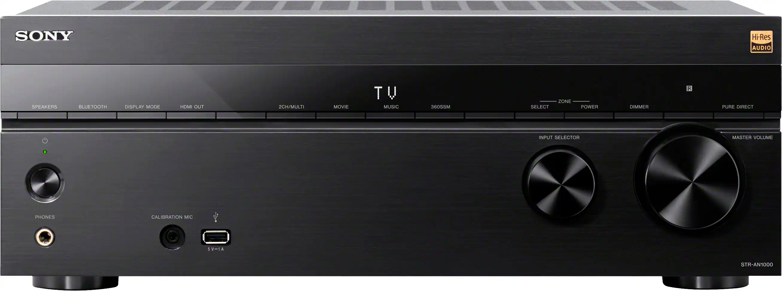 Sony - Refurbished Excellent - STR-AN1000 7.2 Channel Dolby Atmos & Dolby Vision 8K HDR Network A/V Receiver - Black