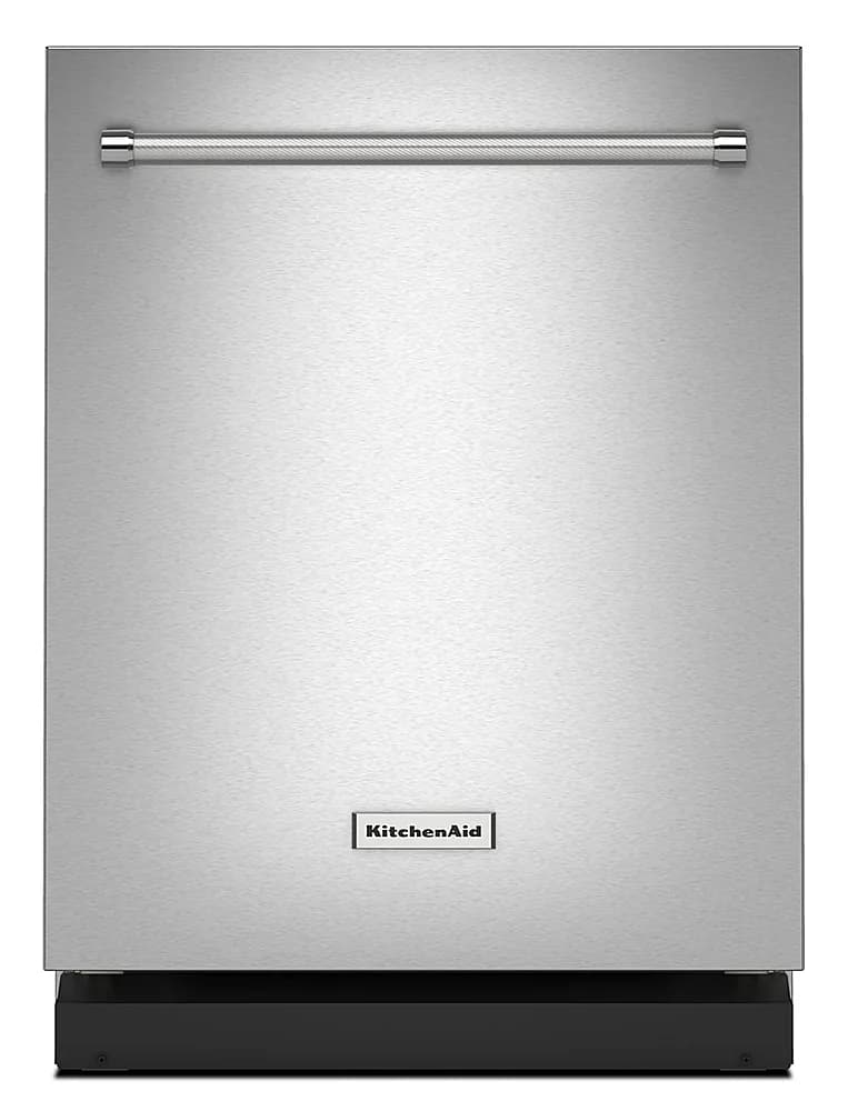 KitchenAid - 24" Top Control Built-In Tub Dishwasher with 3rd Rack and 39 dBA - Stainless Steel