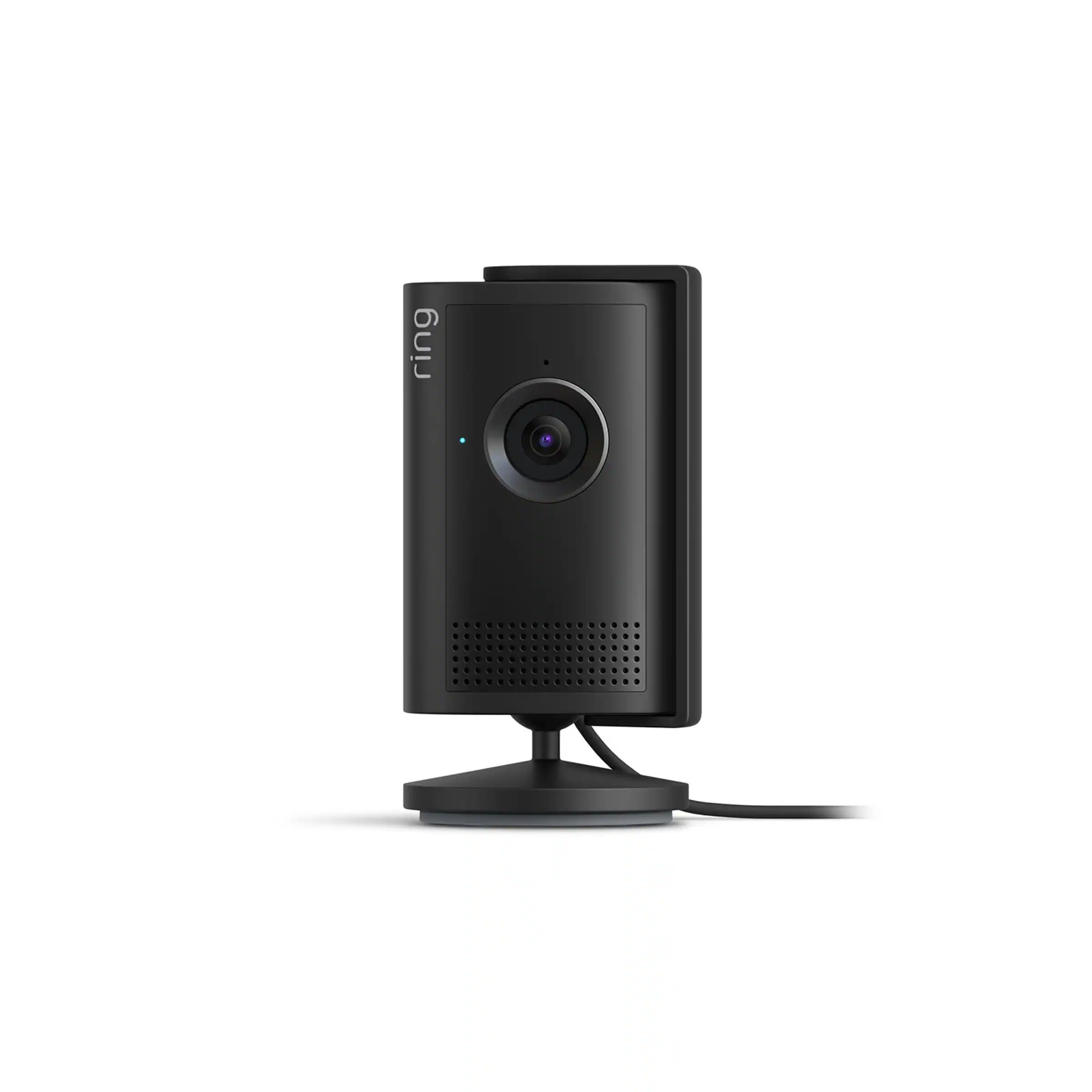 Ring - Indoor Cam 2K - Plug-in, Retinal 2K, 6x Enhanced Zoom, Night Vision for true-color in the near dark - Black
