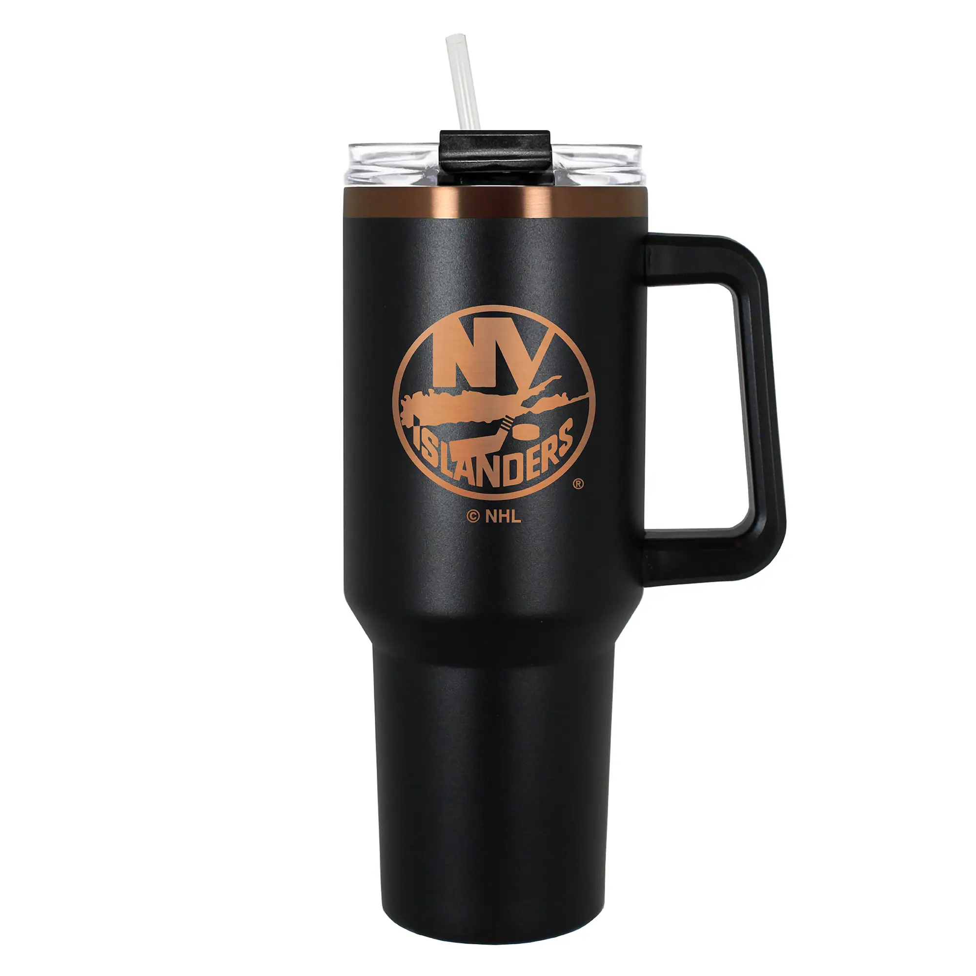 Great American Products - New York Islanders 40oz. Colossus Copper Edition Tumbler - Black