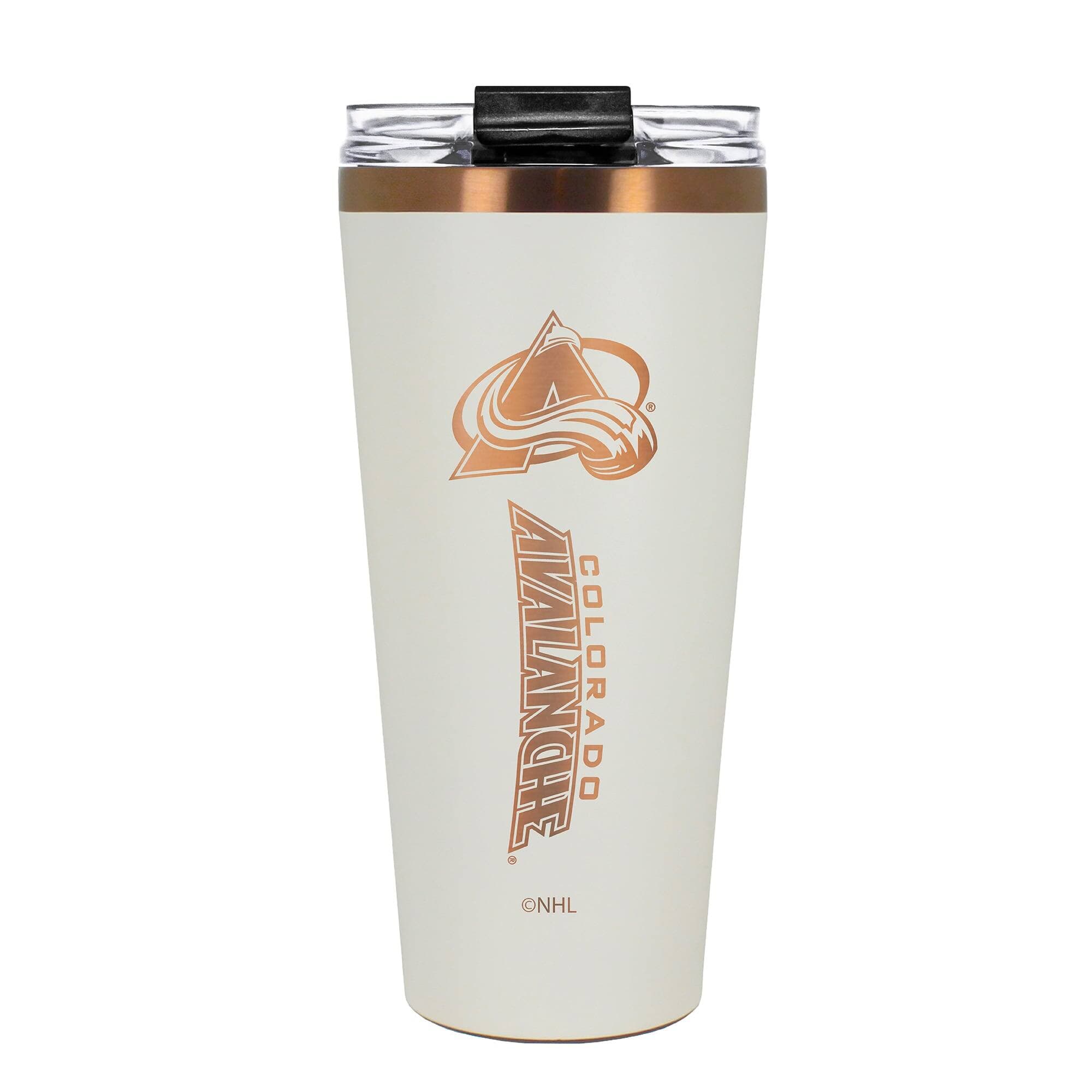 Great American Products - Colorado Avalanche 30oz. Big Slim Tumbler - Cream