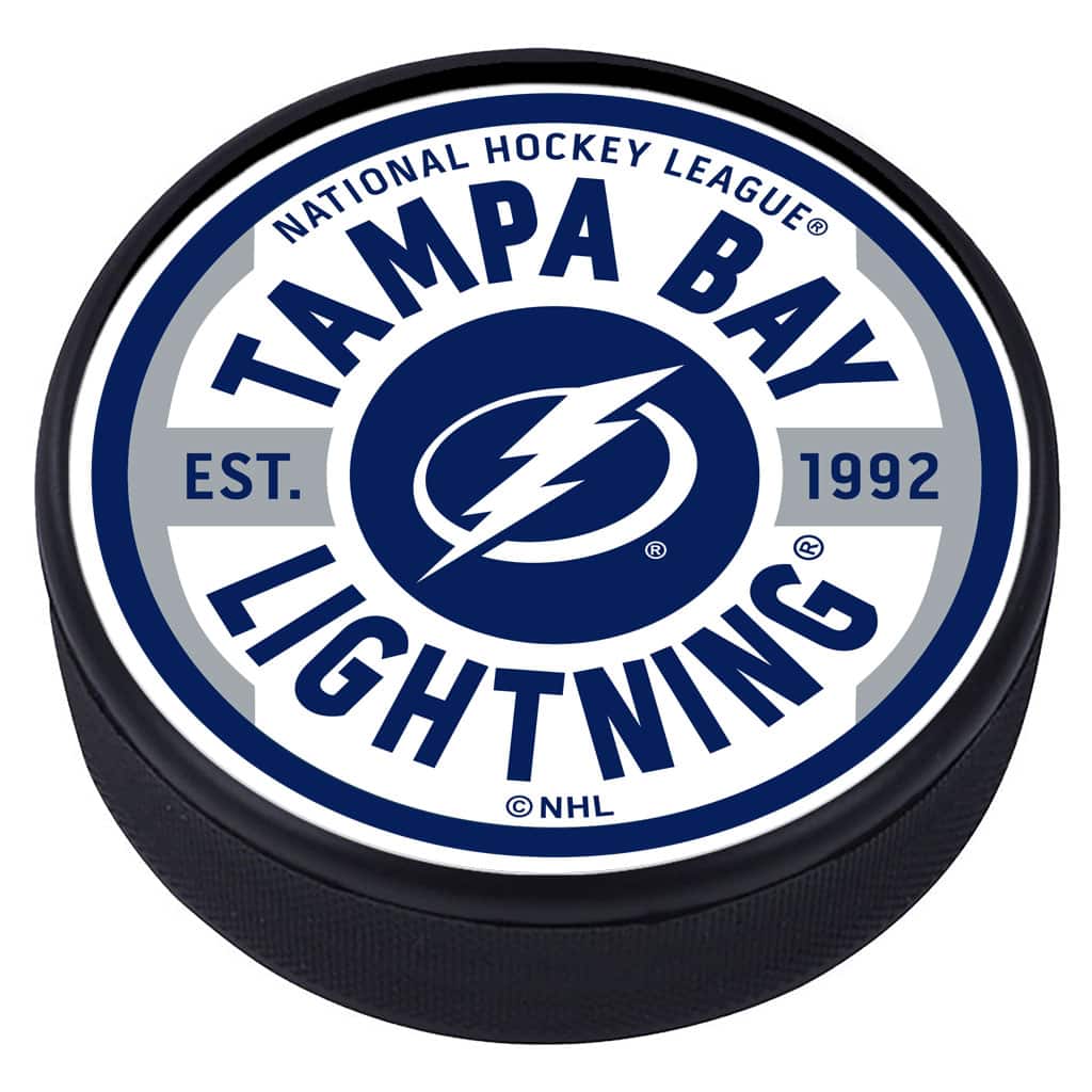 Mustang Drinkware - Tampa Bay Lightning Gear Hockey Puck - Multicolor