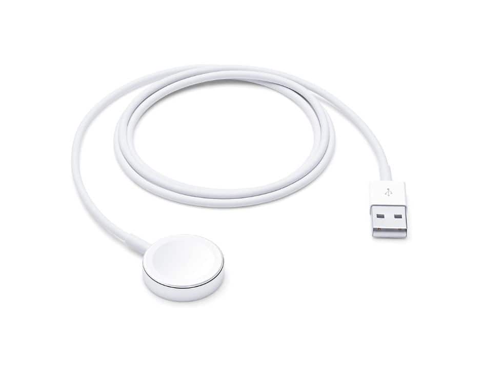 Apple - Watch (AT&T) Magnetic Charging Cable 6FT Type C - White - White