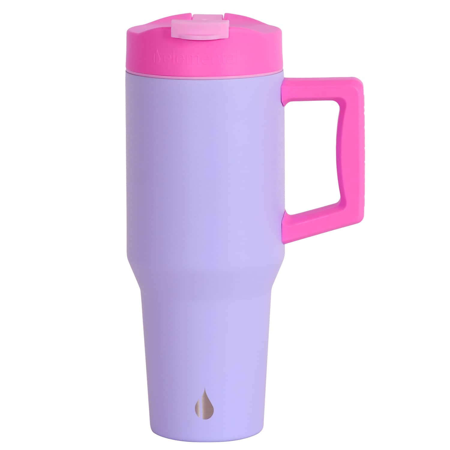 Elemental - Commuter Stainless Steel Tumbler 32 Oz - Lilac Tie Dye